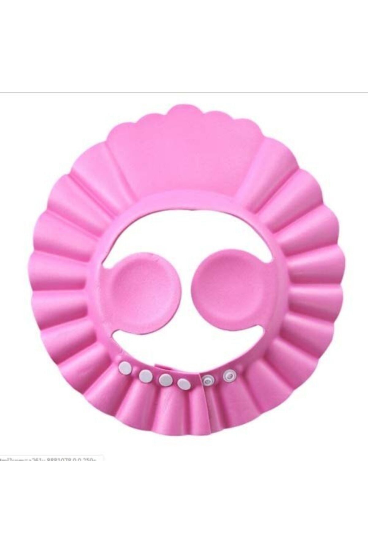 fpstarstore Kulaklıklı Bebek Banyo Şapkası Pembe