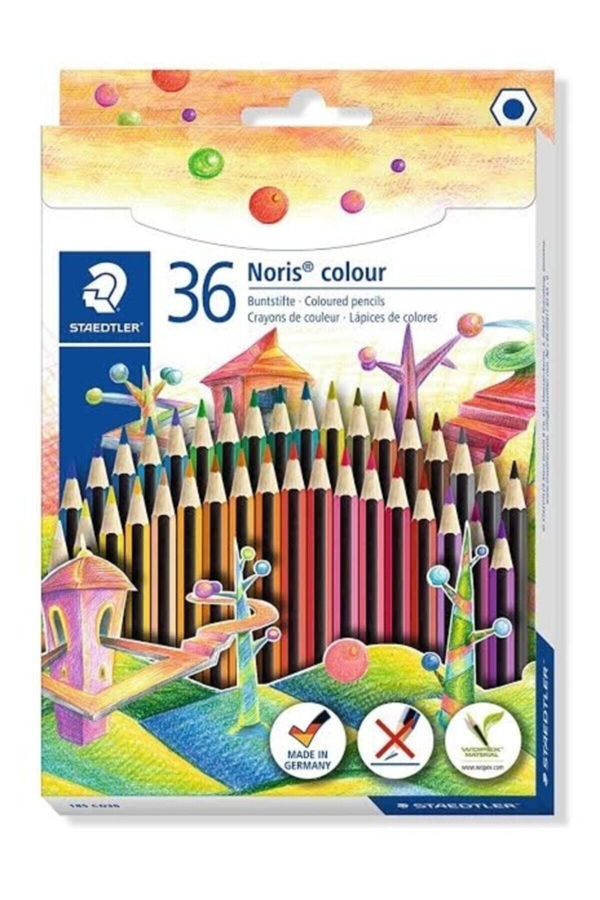 Staedtler 36 Renk Kuru Boya Kalemi 185 Cd36