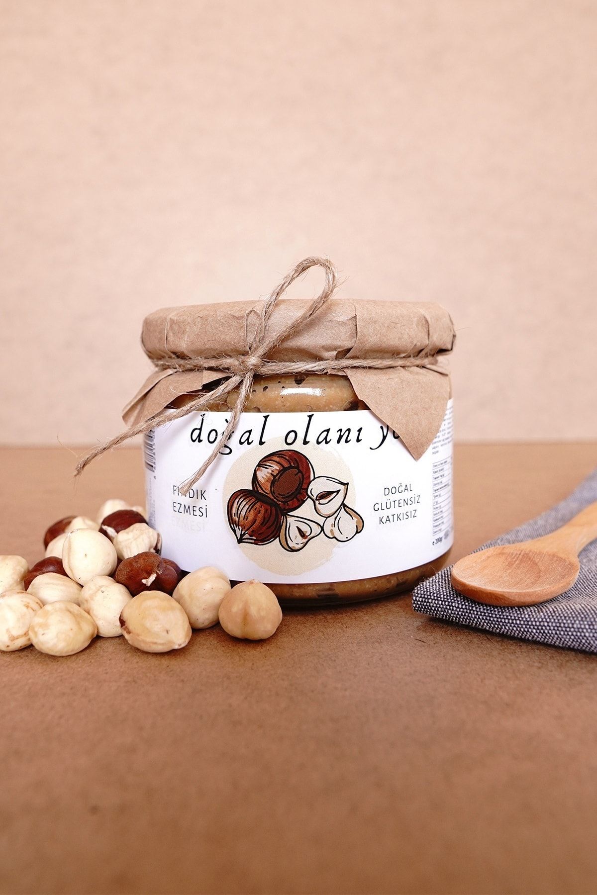 Doğal Olanı Ye Doğal Fındık Ezmesi 300gr