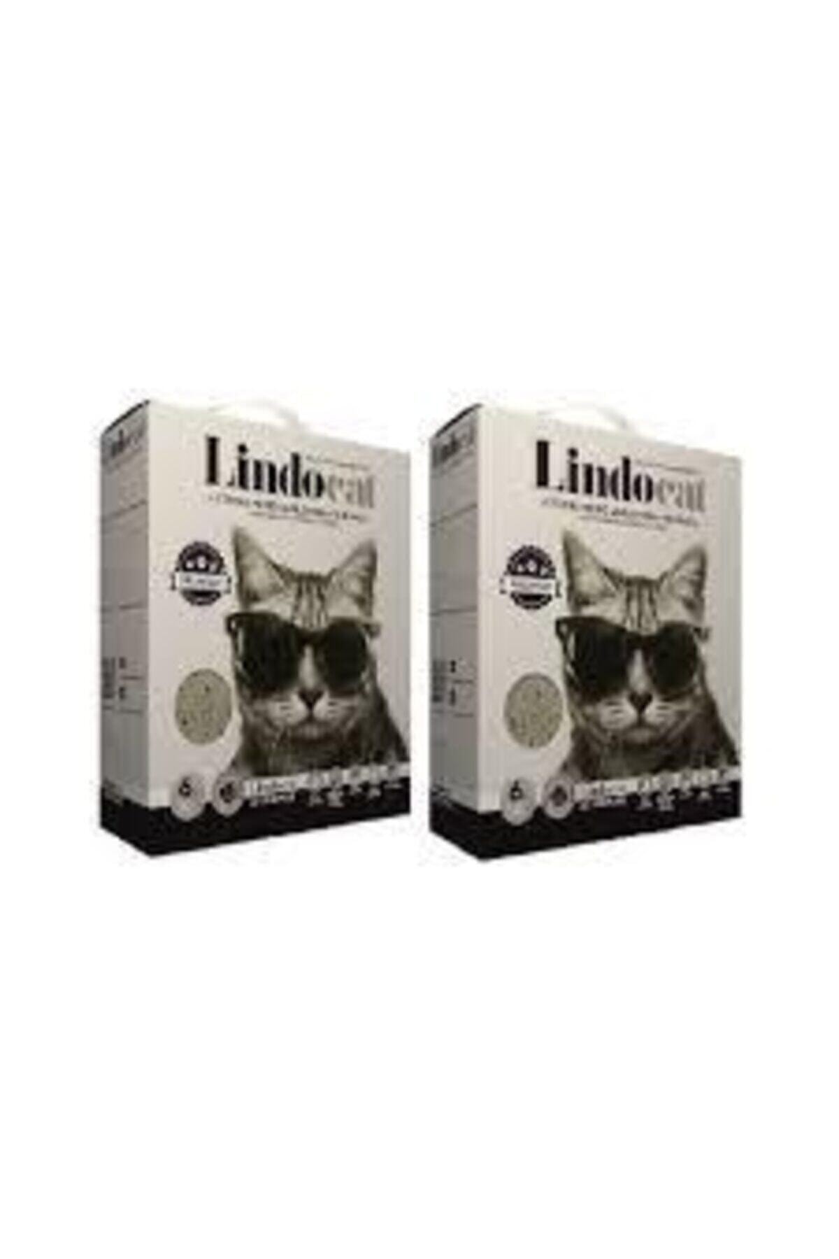 Lindo Cat Aktif Karbonlu Topaklaşan Kedi Kumu - 6 Lt X2 Adet