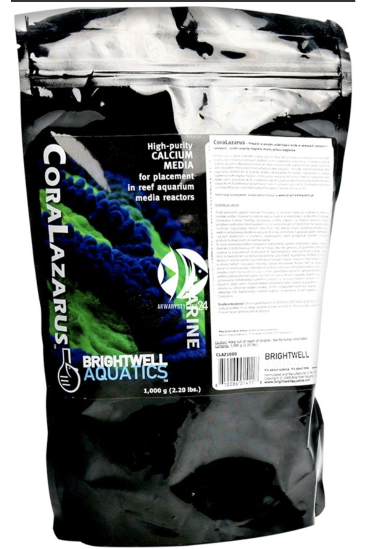 Brightwell Aquatics Brightwell Coralazarus - Kalsiyum Reaktör Medyası 1 Kg