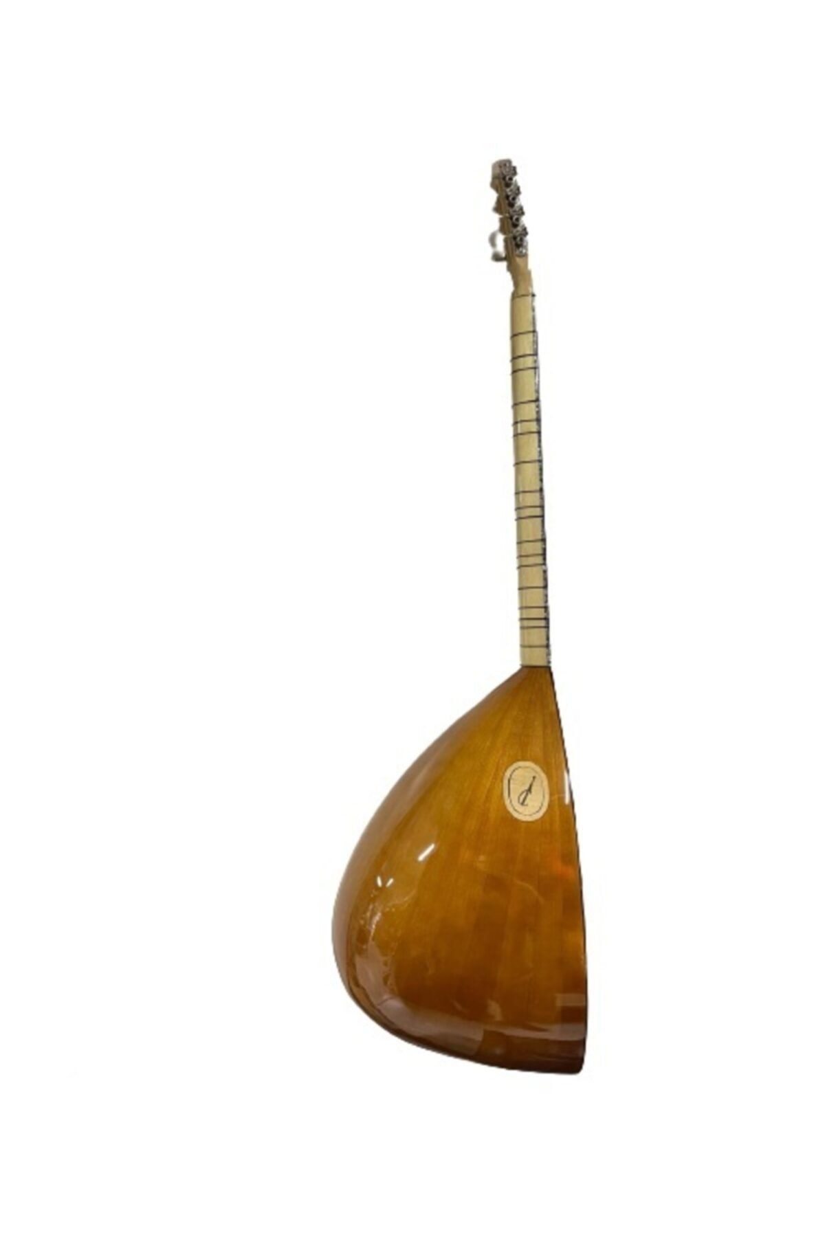 bademüzik Kısa Sap Bağlama Gitar Burgulu Kelebek Ağacı Sedefli Çıtalı