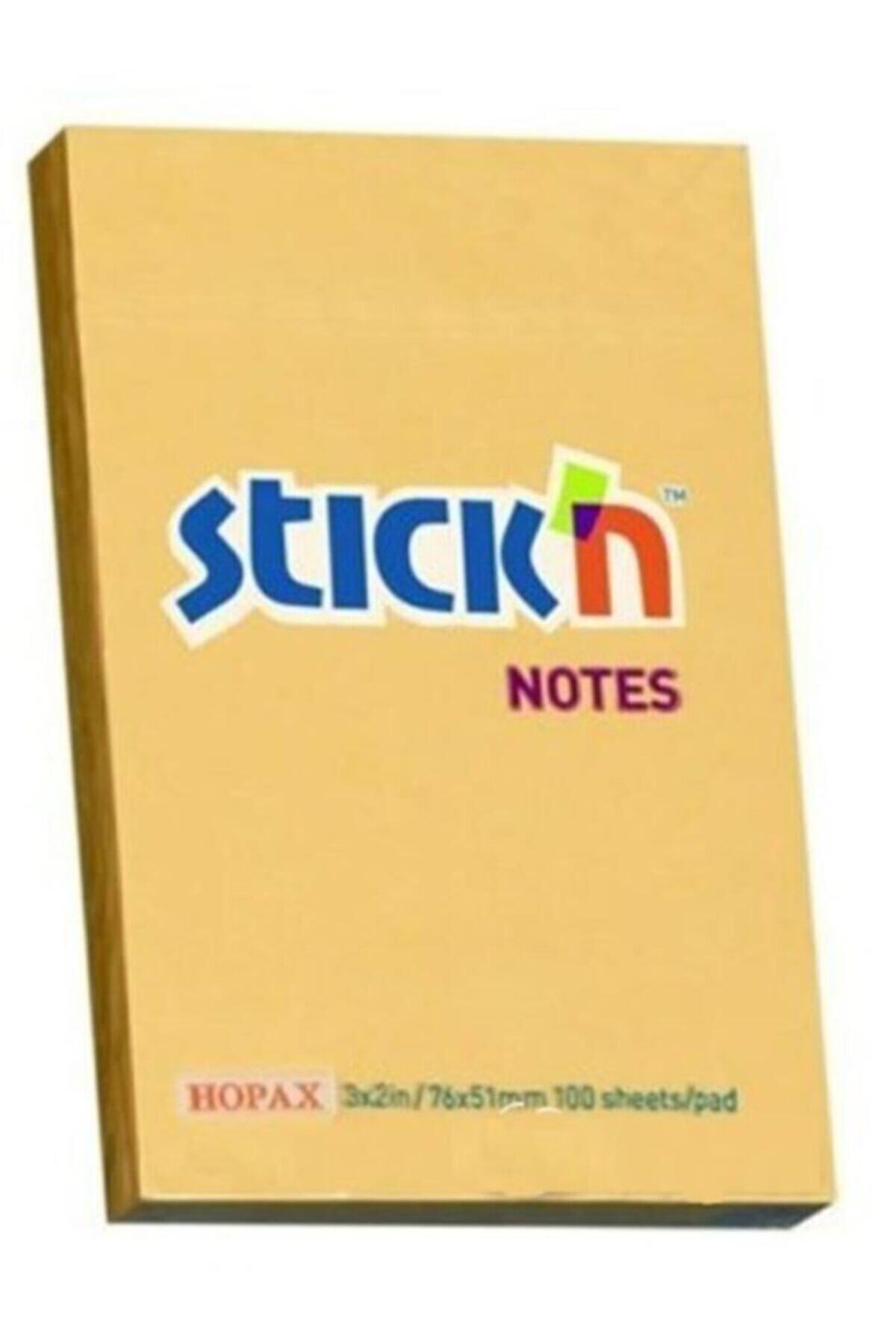 Gıpta Hopax Stıckn Yapışkanlı Not Kağıdı 76x51 Pastel Kavun Içi (12 Adet)100 Yp