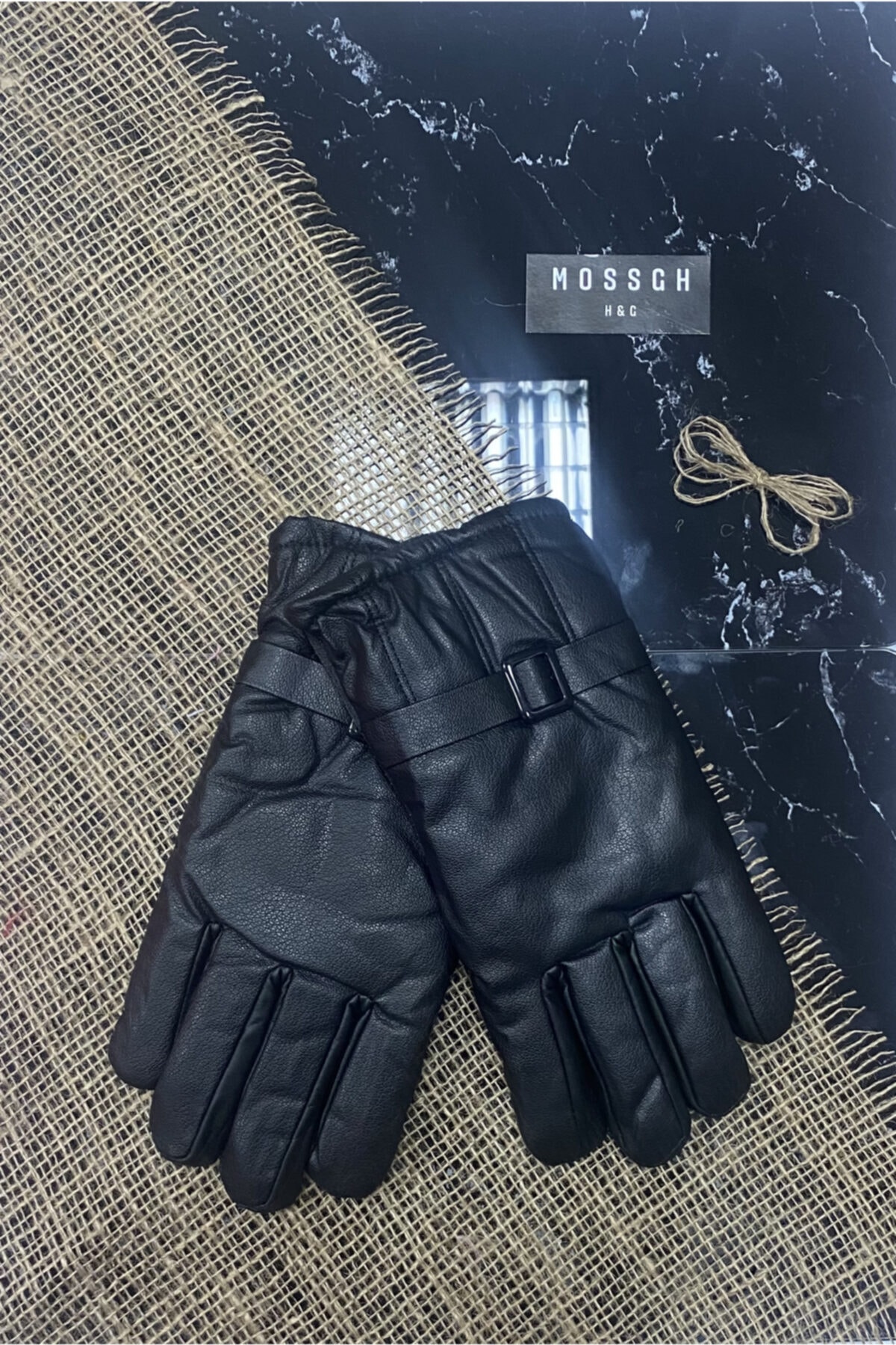 MOSSGH Unısex Kışlık Deri Eldiven