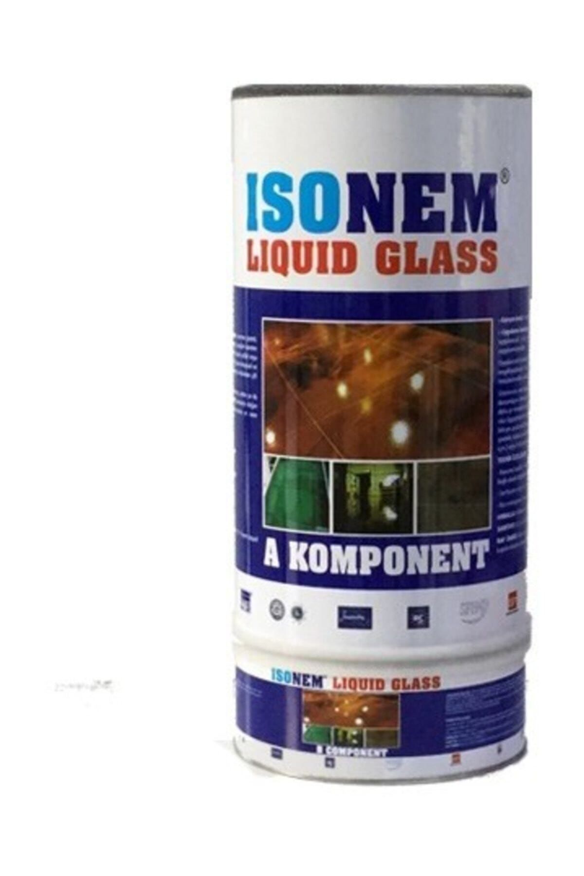 Isonem Izonem Liquid Glass (SIVI CAM) Şeffaf Zemin Su Yalıtımı 4 Kg