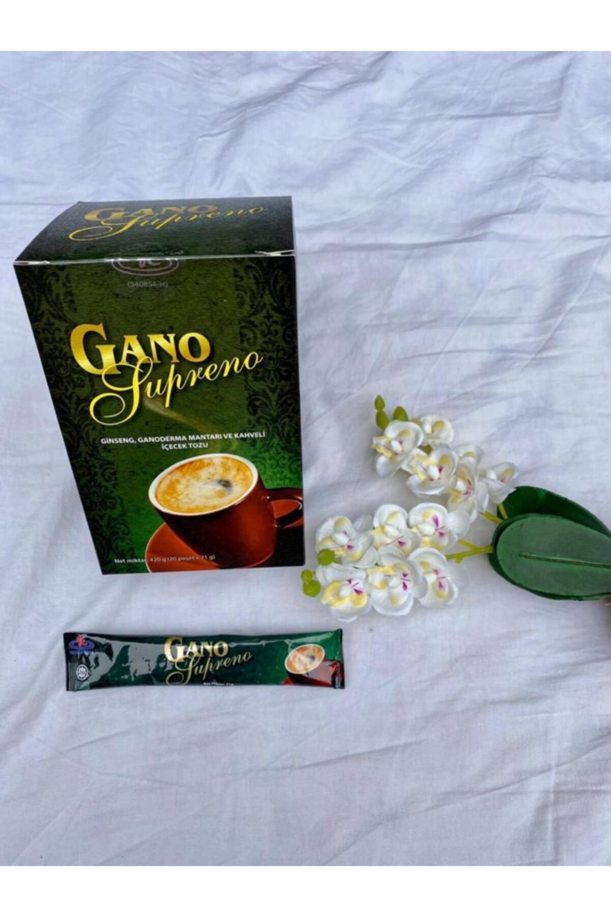 GanoExcel Gano Supreno Ginseng Kahve 420 G (20 Poşet X 21 G)