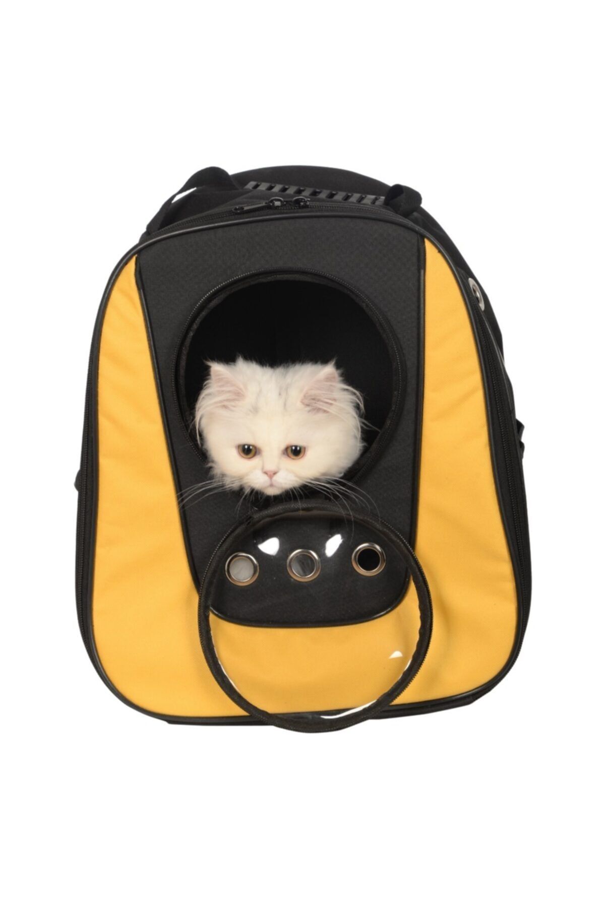 Tropheus çanta Teleskop Model Kedi Köpek Taşıma Çantası Sarı