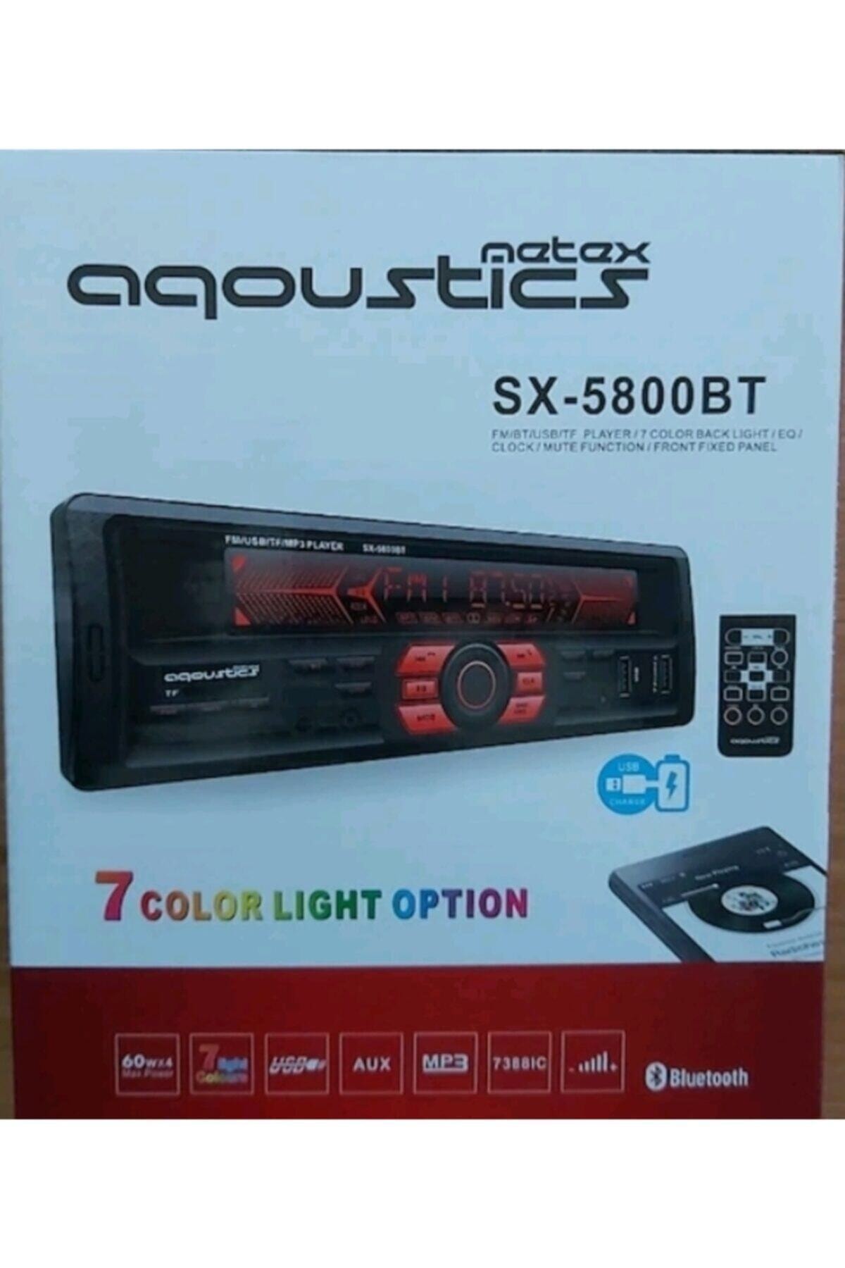 Netex Çift Usb'li Telefon Şarj Özellikli Bluetooth'lu Oto Teyp 4x60 W Ses Çıkışı