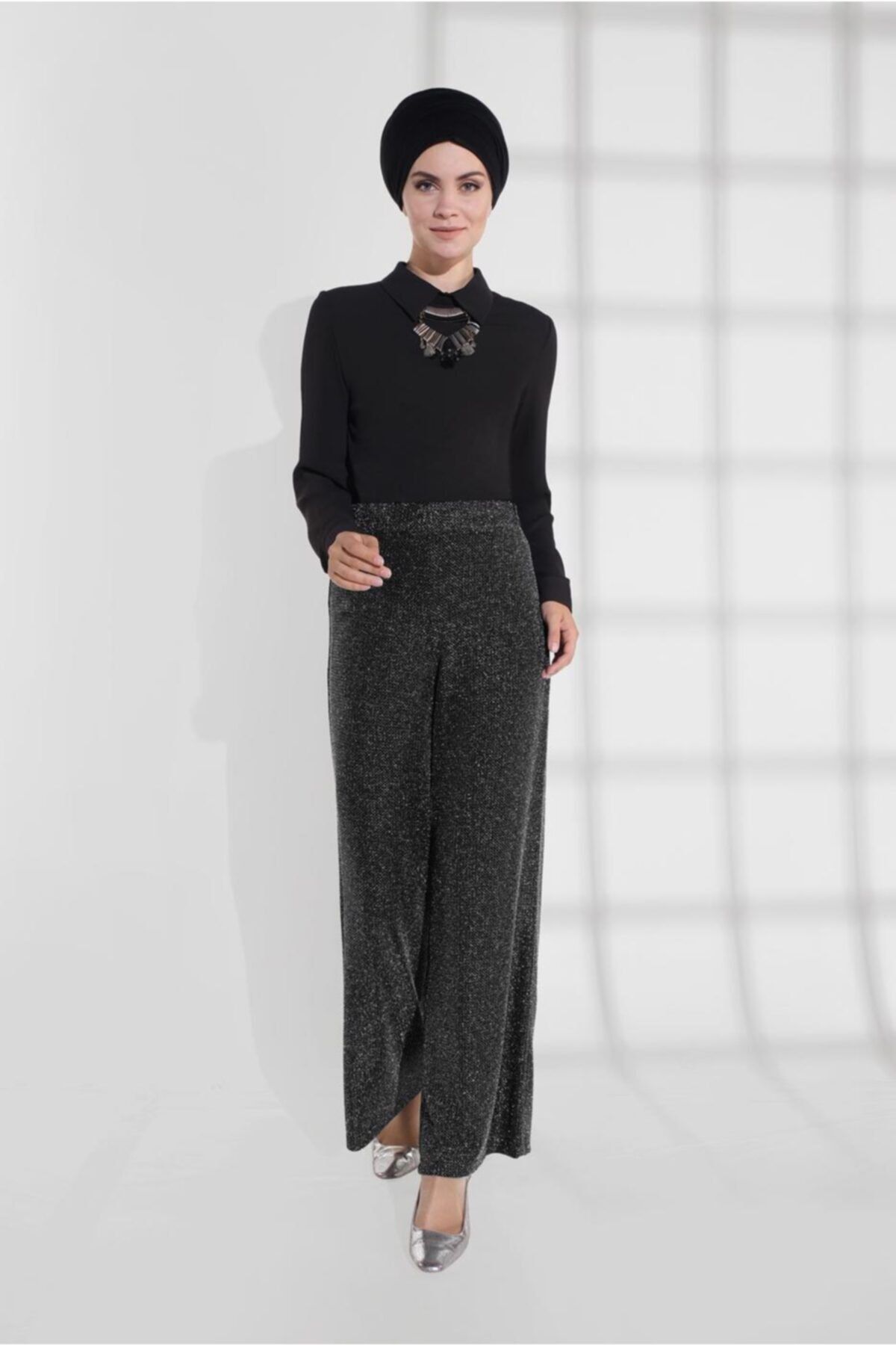 TRENDTESETTÜR Simli Salaş Pantolon 9055