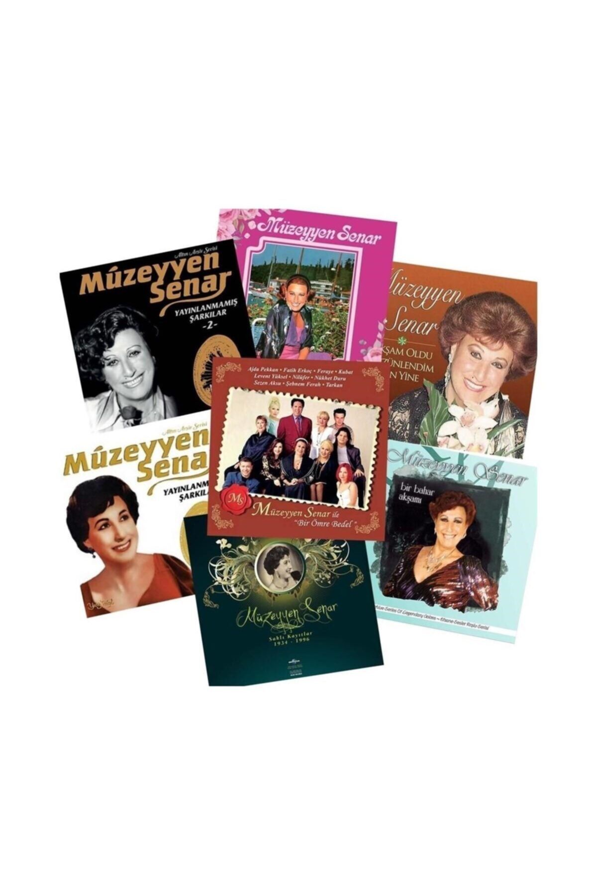 coşkun plak Müzeyyen Senar (7 Plak Özel Set)