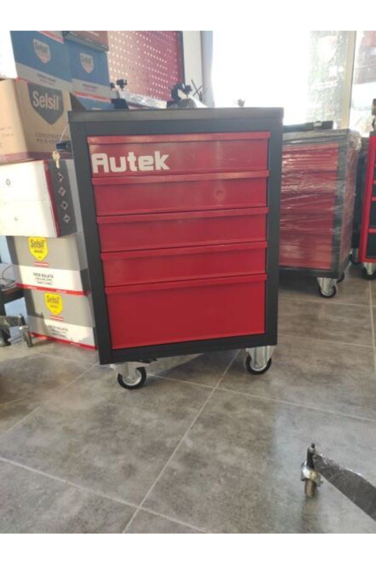 autek 5 Çekmeçeli Takım Arabası