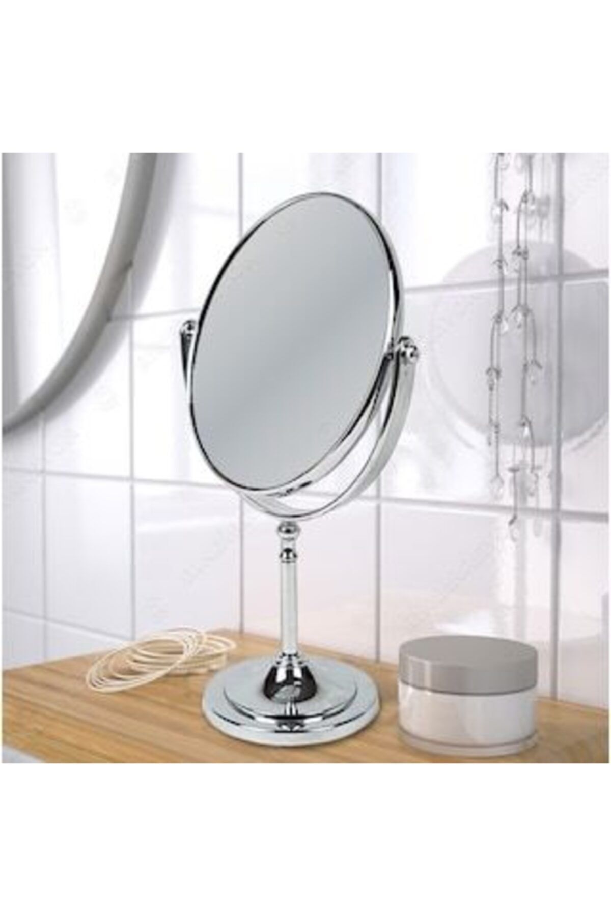 goldmirror Ayaklı Oval Ayna Makyaj Aynası