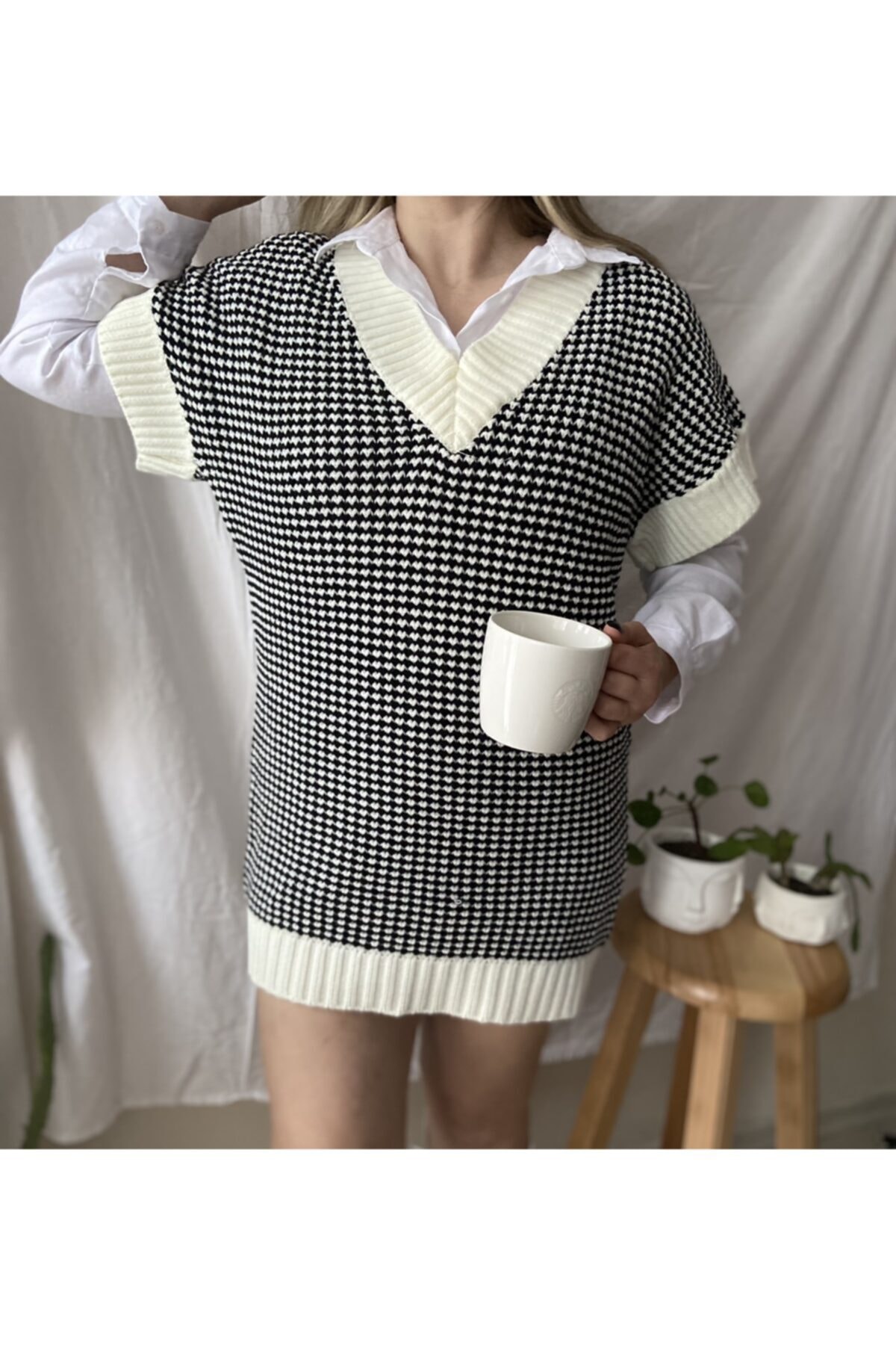 moreshy Kazayağı Uzun Süveter
