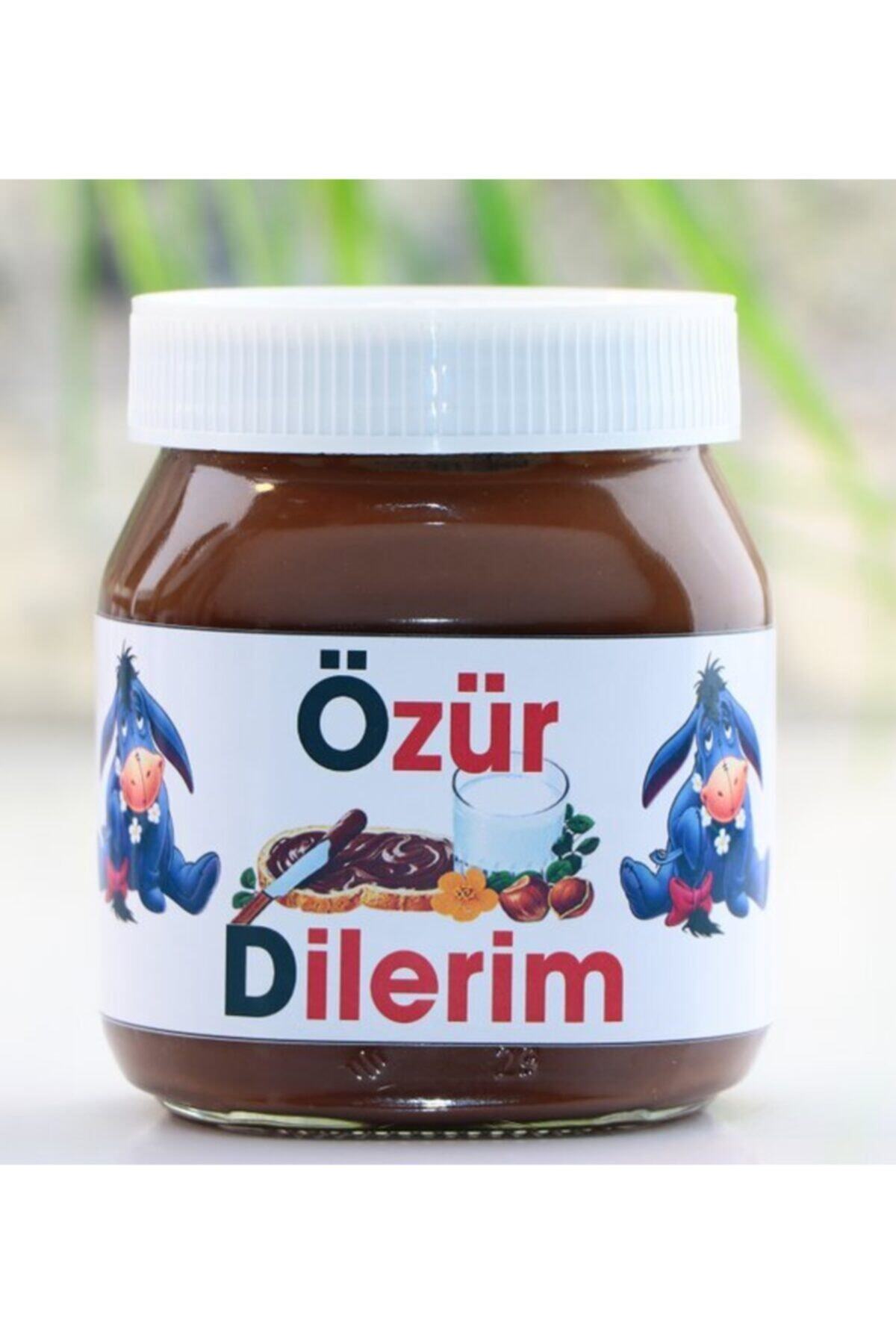 gkcShops Nutella 400 gr Özür Dilerim Eşek Tasarımlı