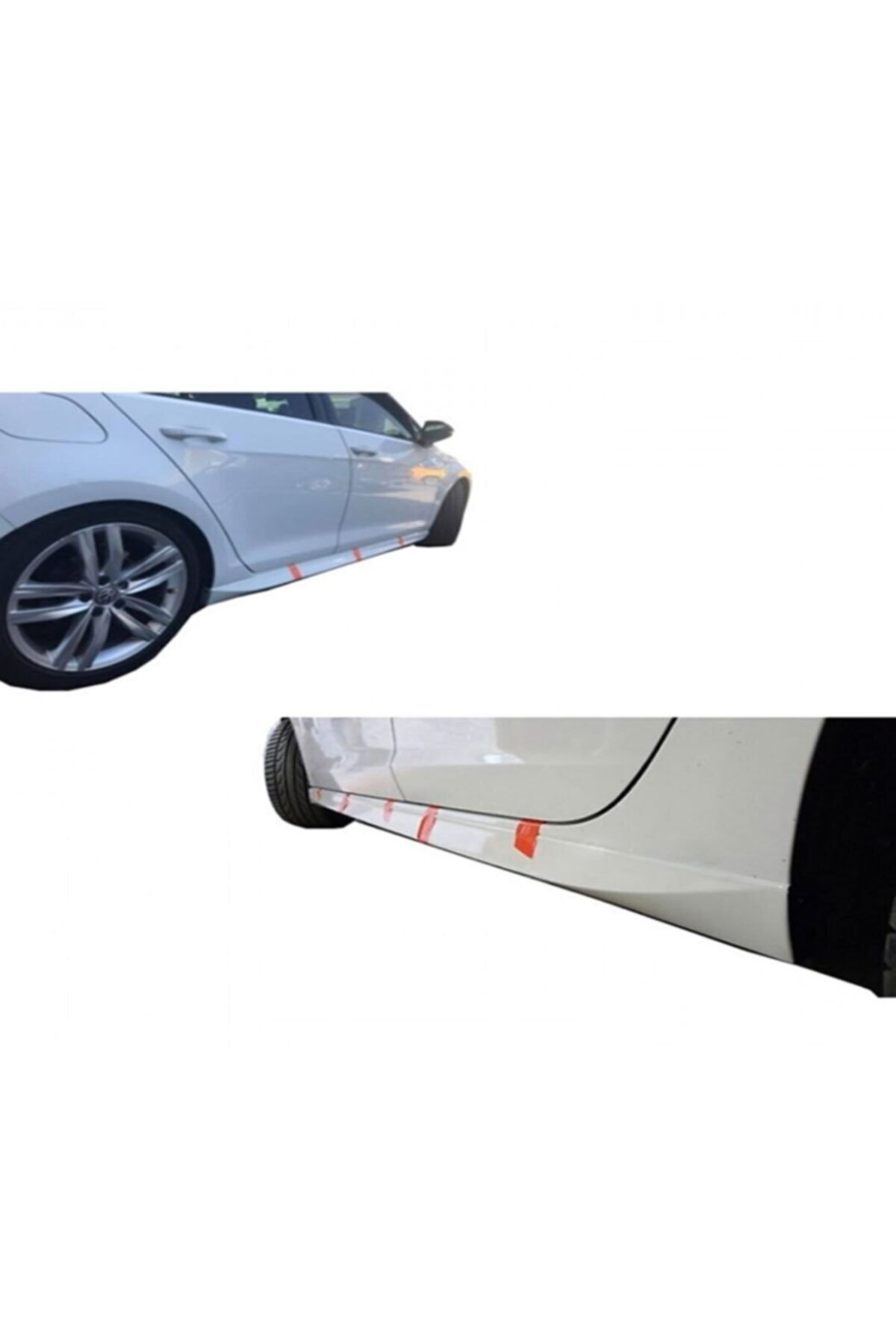 MM OTO Vw Golf 7 Uyumlu Yan Marşpiyel Seti Boyasız 2 Adet
