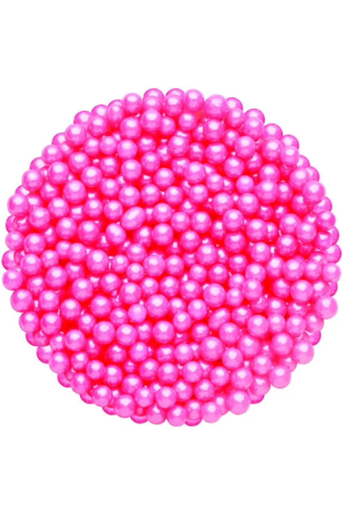 NO NAME Sprinkles Pembe 4 Mm Boncuk Şeker