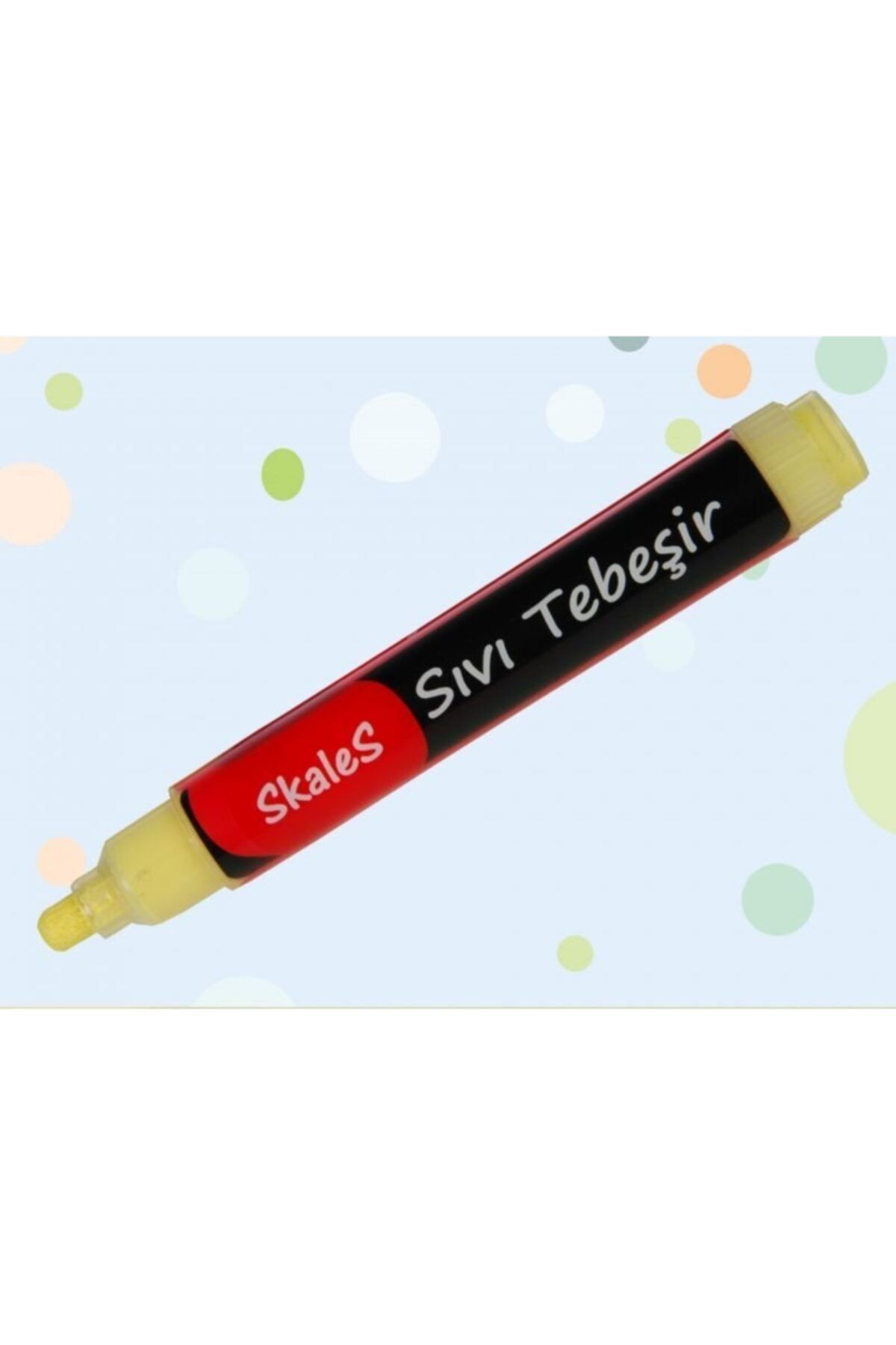 Skales Sıvı Tebeşir Kalemi Sarı