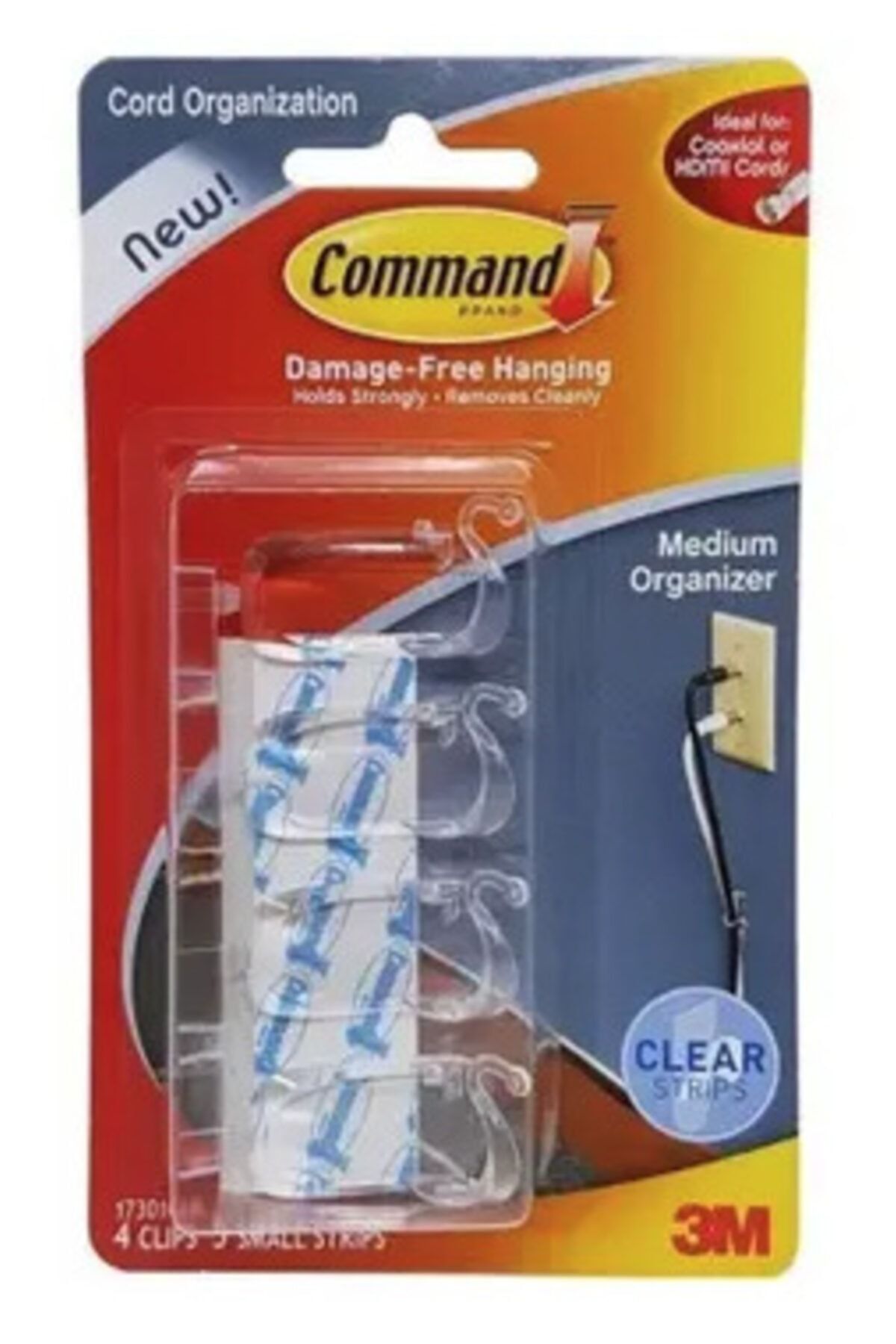 COMMAND 3m 17301 Orta Boy Kablo Düzenleyici