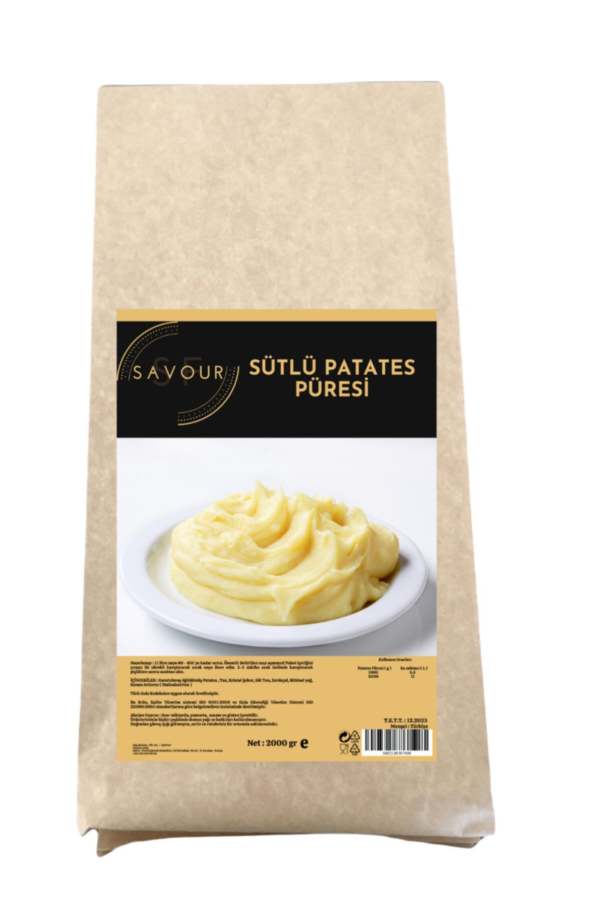 SAVOUR Sütlü Patates Püresi