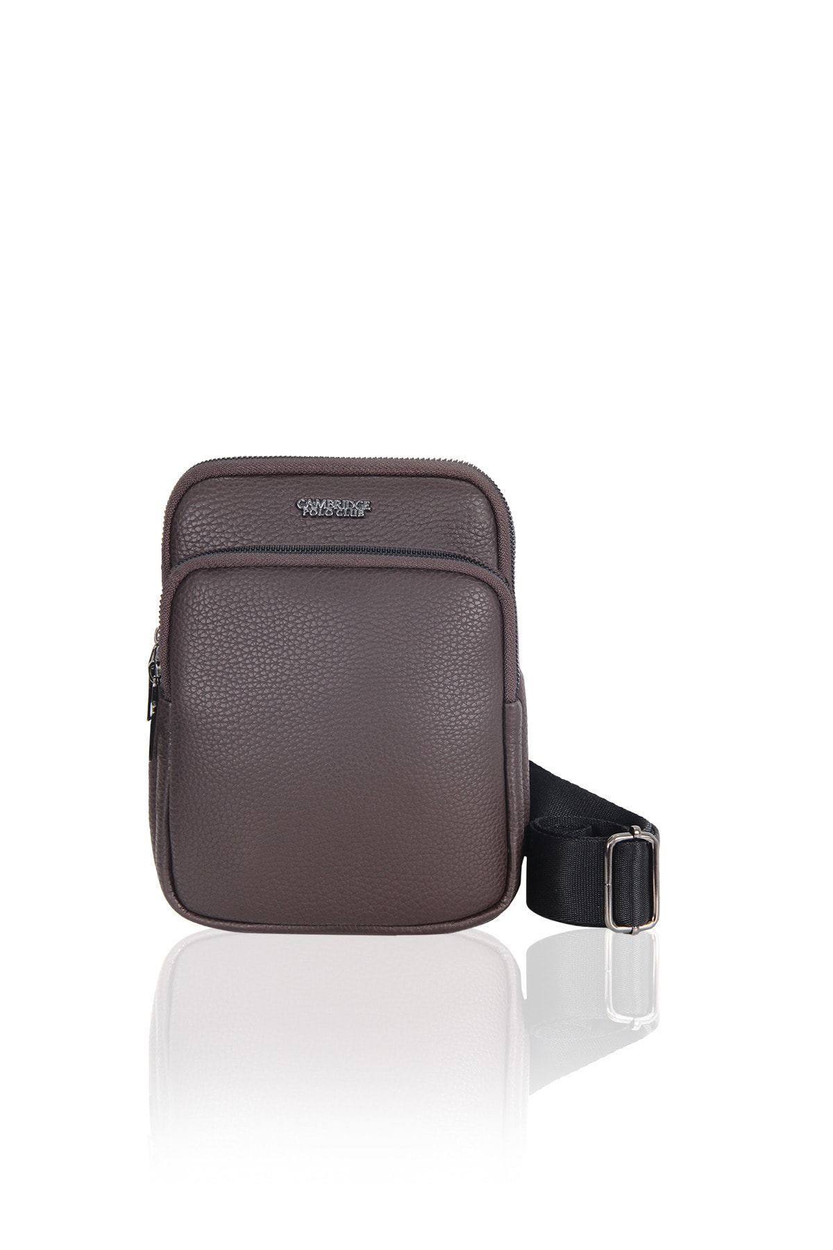 Cambridge Polo Club Suni Deri Postacı Çantası Plevr50076 Kahve