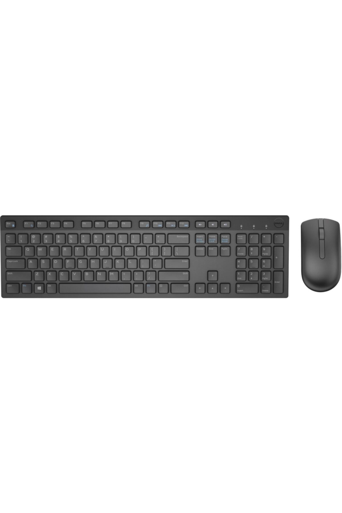 Dell Km636 Kablosuz Q Almanca Klavye Mouse Set Siyah