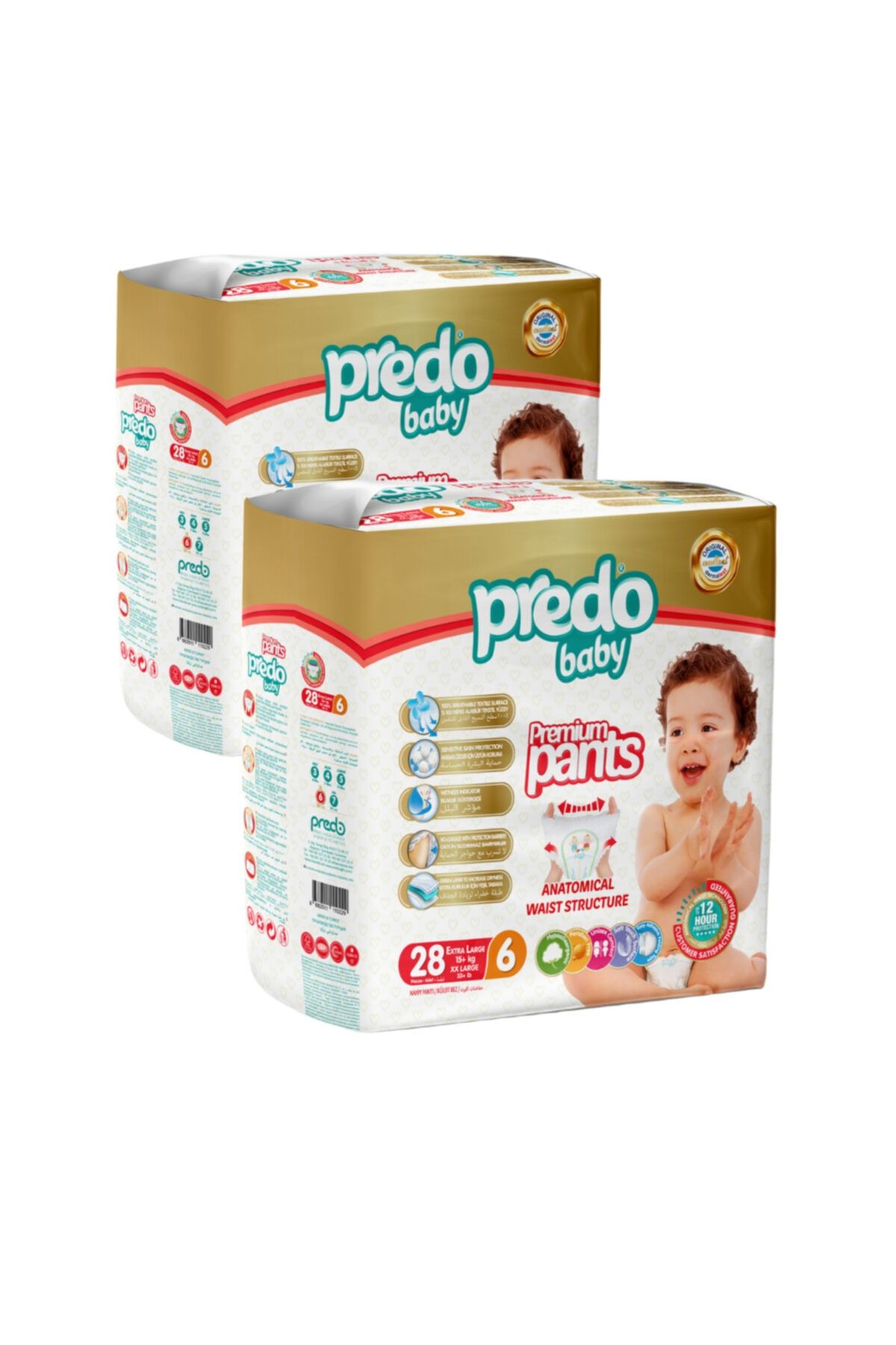PredoBaby Premium Pants Külot Bezi 6 Numara (15+kg) Extra Large 56 Adet