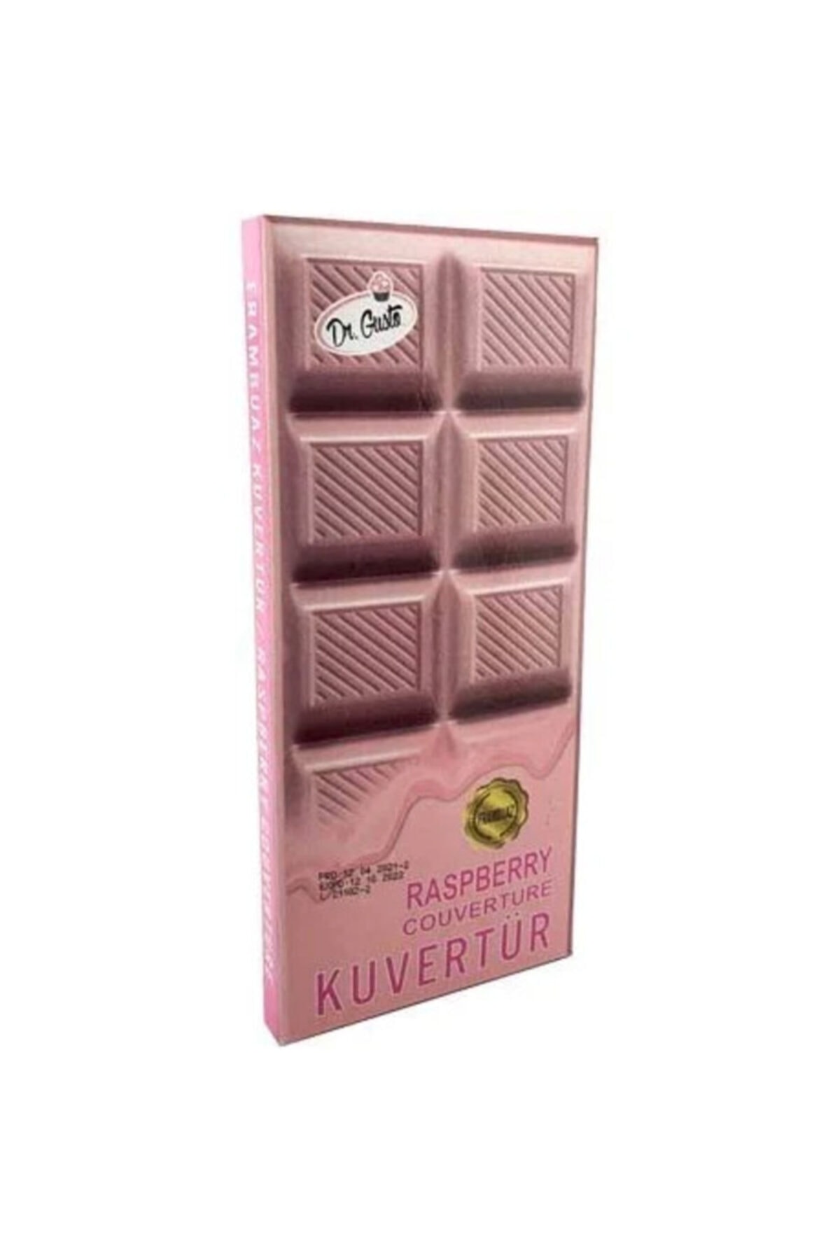 Dr. Gusto Kuvertür Çikolata Frambuaz 200 Gr.