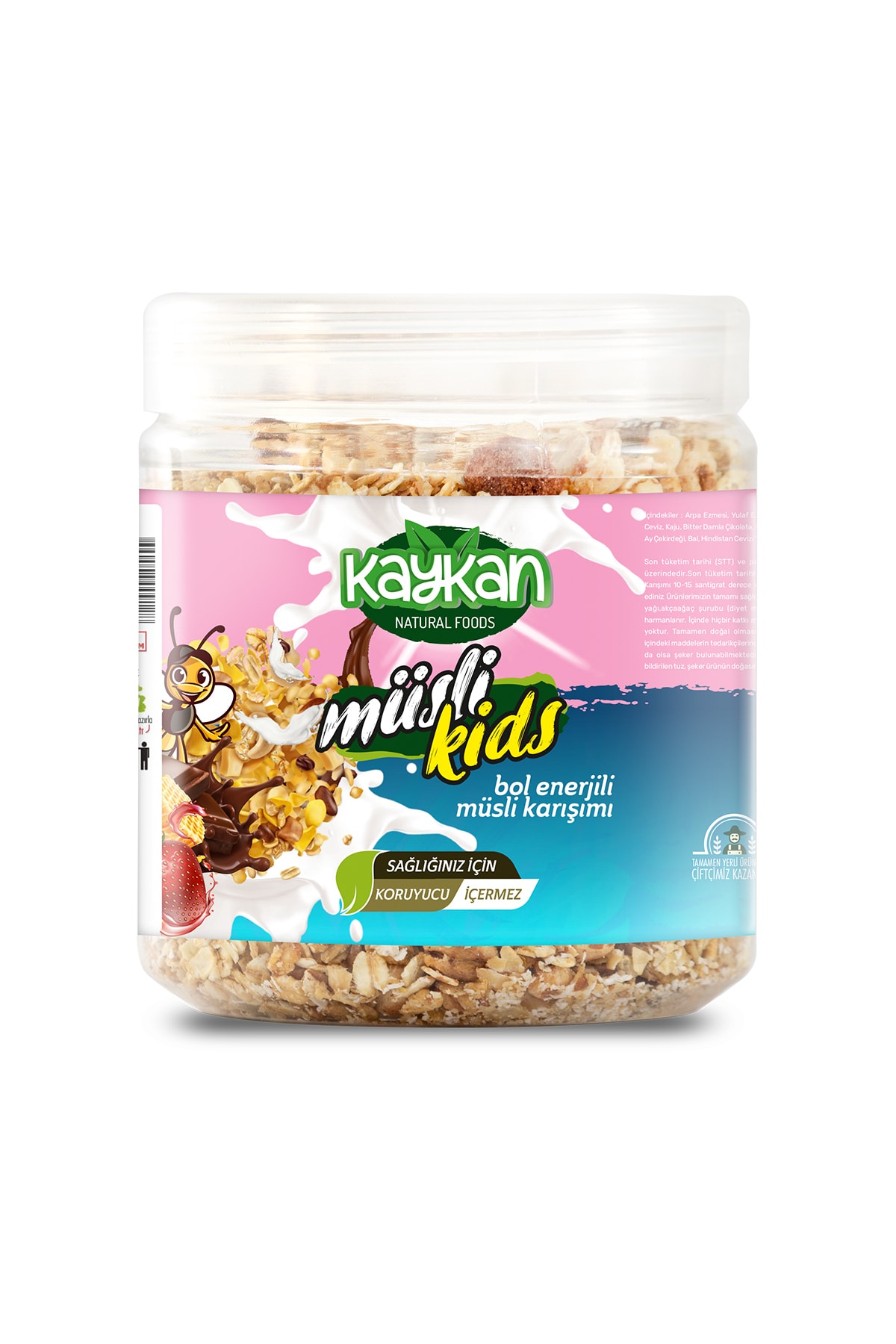 Kaykan Natural Foods Müsli Kids Çocuklara Özel Karışım Granola 350gr