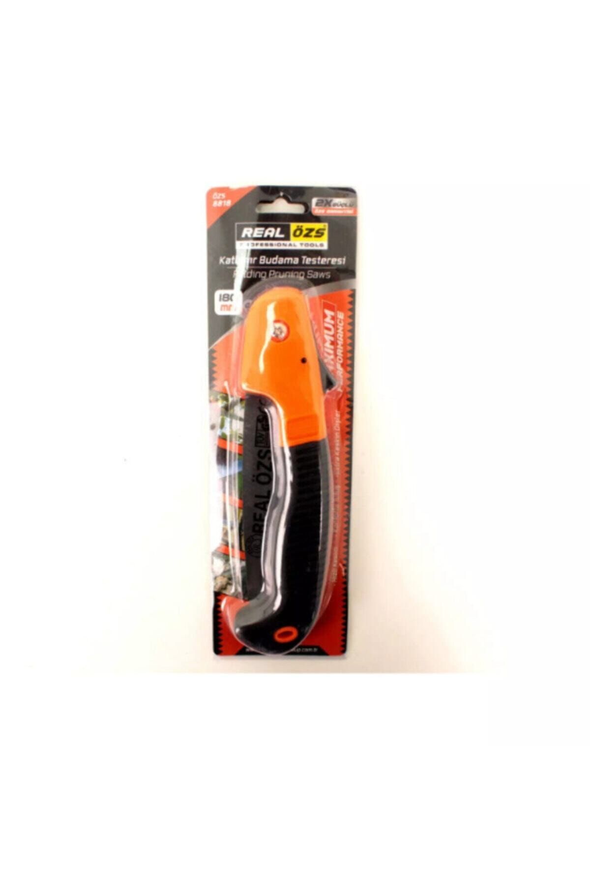ÖZŞAHİNLER Katlanır Budama Testeresi 180mm Real Özs