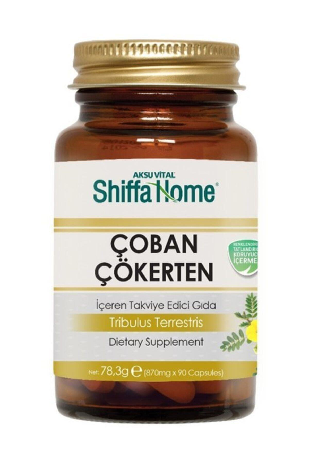 Aksu Vital Shiffa Home Çoban Çökerten Tribulus 870 Mg 90 Kapsül