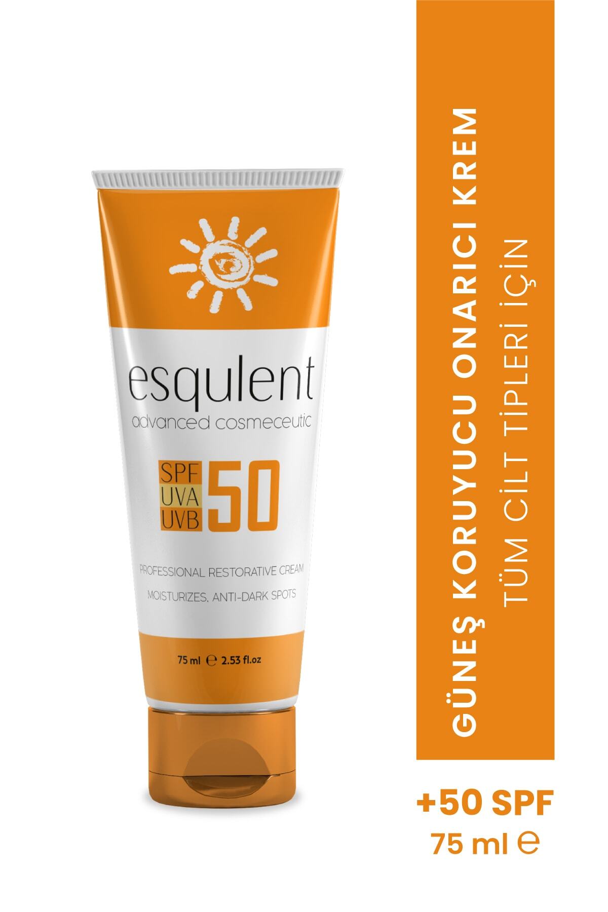 Esqulent Güneş Kremi - Professional Restorative Cream Spf 50 Profesyonel Amaçlı Onarıcı Krem 75 ml