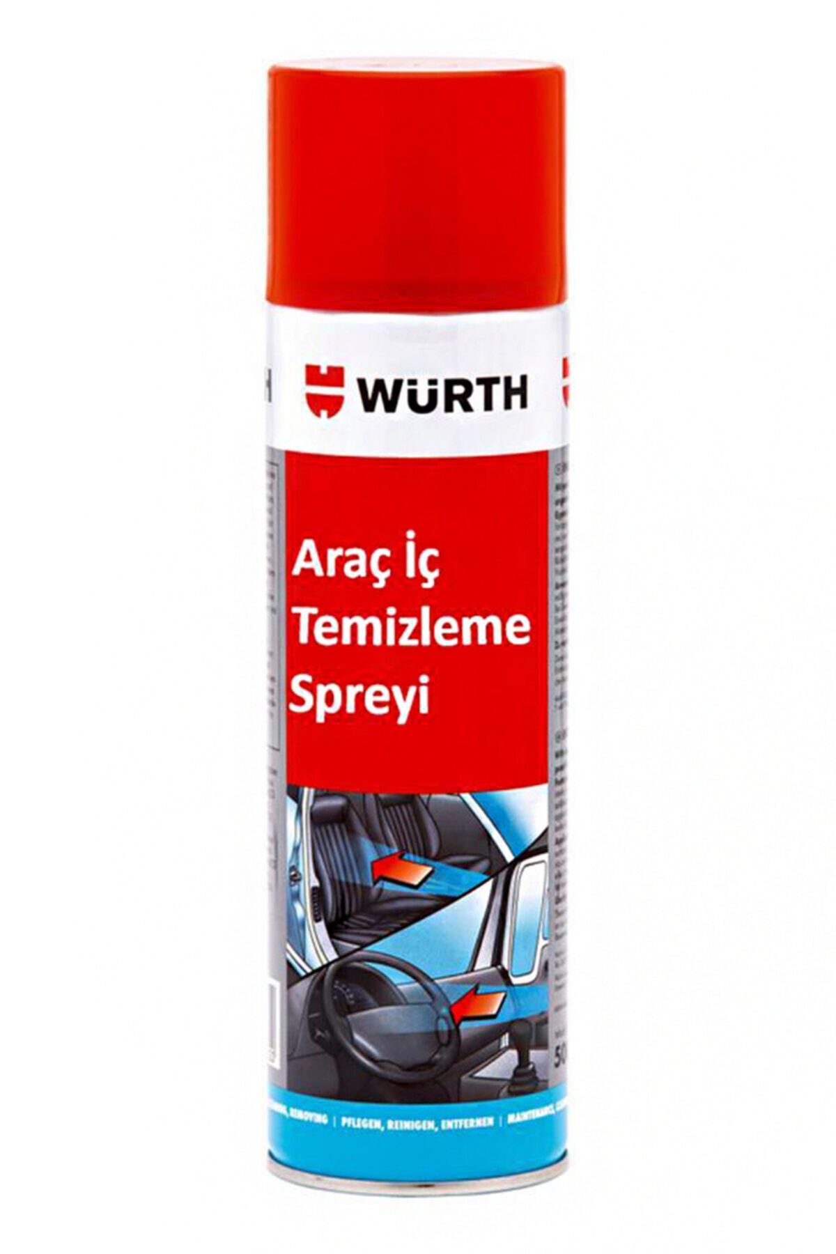 Würth Araç Iç Temizleme Spreyi Şeftali Kokulu 500 Ml