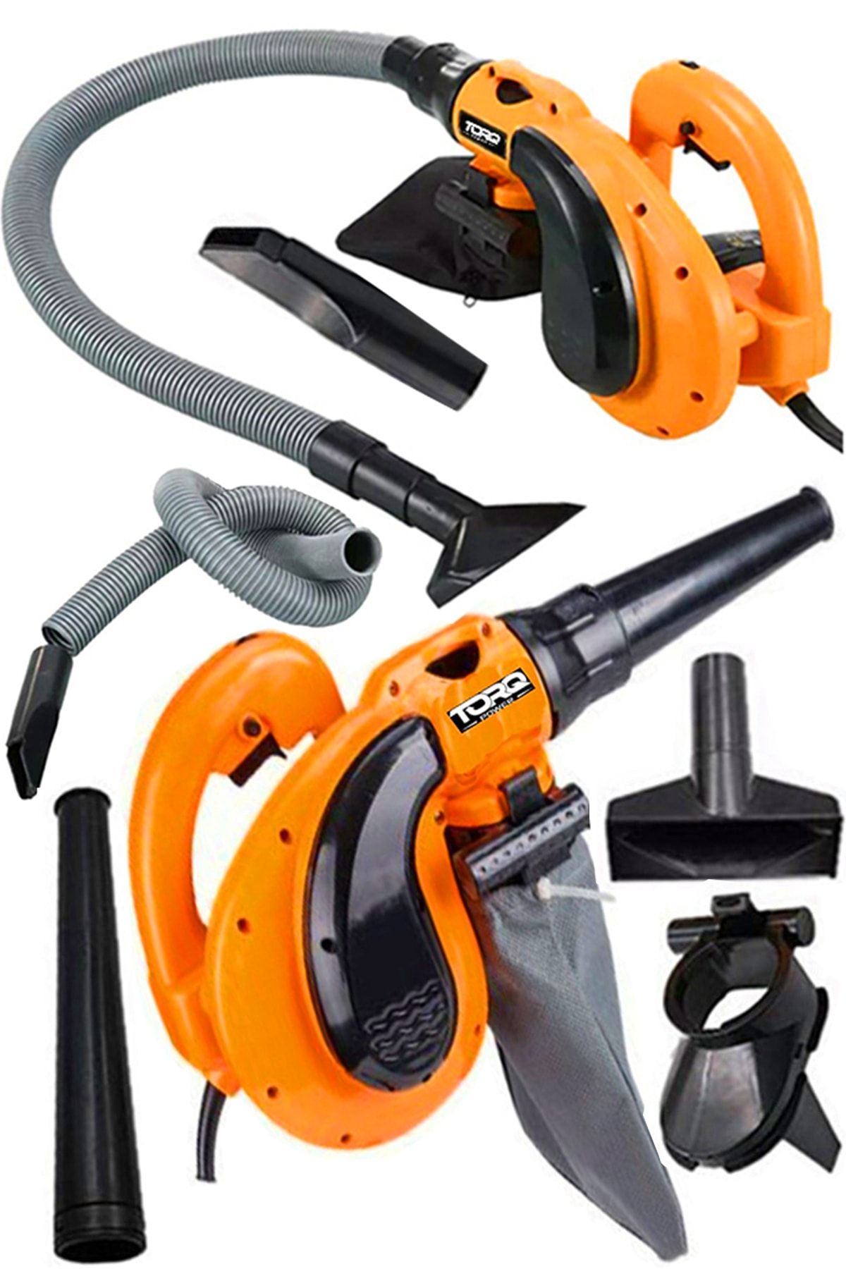 TORQ POWER Amerikan Süper Güç Devir Ayarlı 4500 W Elektrikli Hava Körüğü Üfleme Ve Emme Özellikli