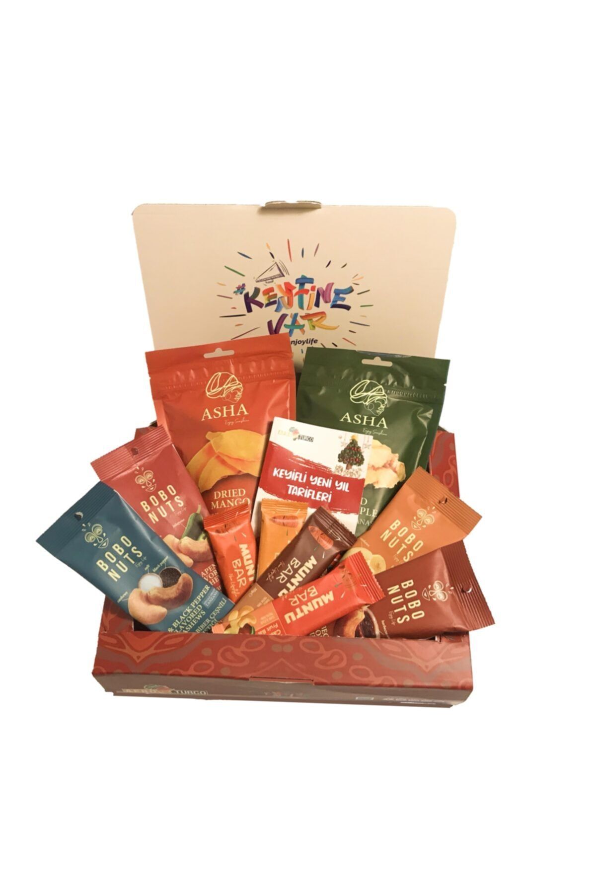 Afro Turco Foods Sağlıklı Atıştırmalıklar Yılbaşı Paketi 1
