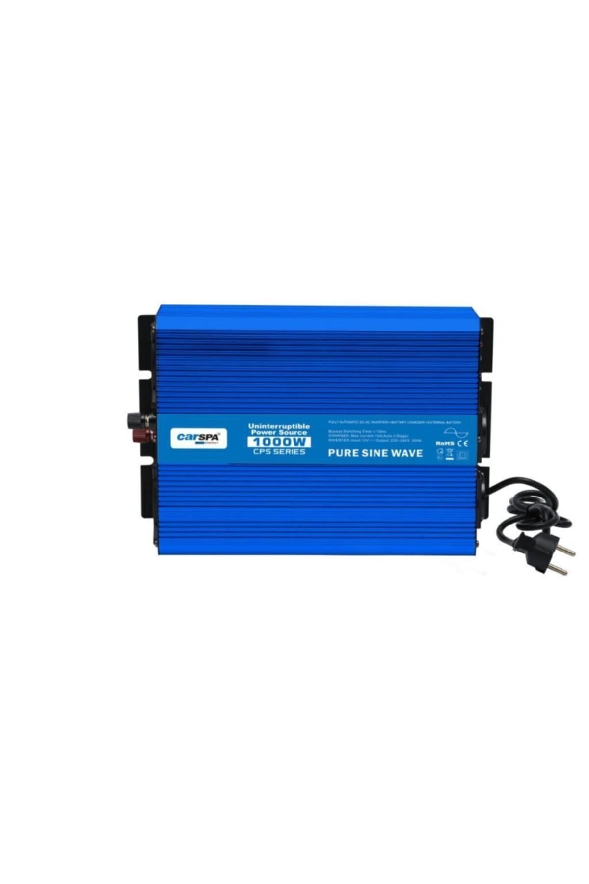 Carspa 1000w 12v Şarjlı Tam Sinüs Inverter Ups