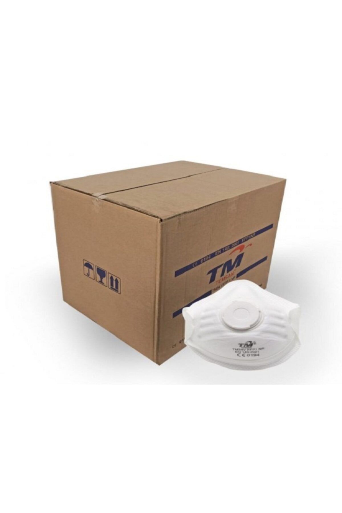 Temsan Tm Ffp2 Ventilli Asit Gaz Toz Ve Sis Maskesi 1 Koli (480 Adet)tmtmffp1020