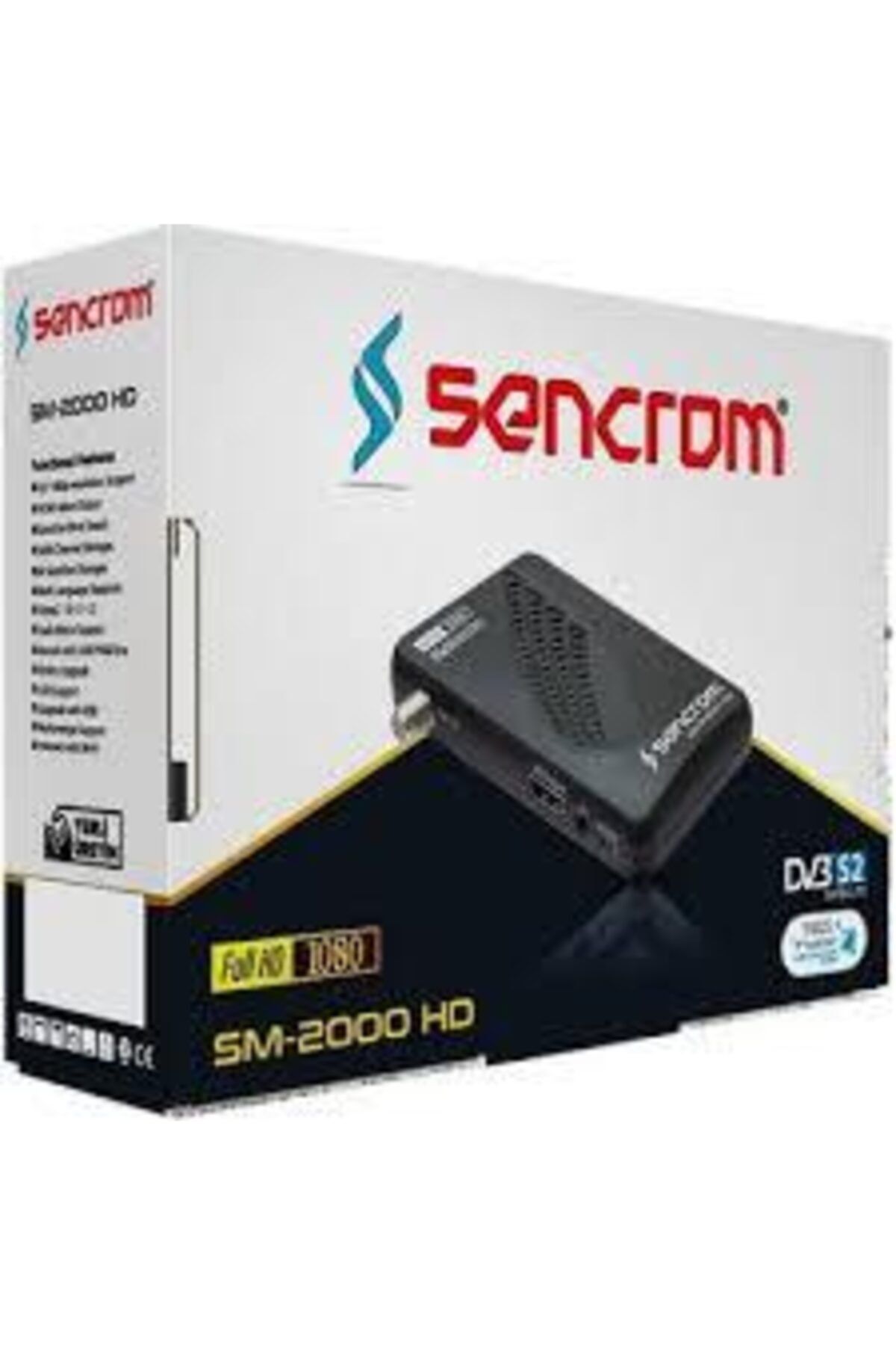 SENCROM ELEKTRONİK Sencrom Sm-2000 Hd Çanaksız Uydu