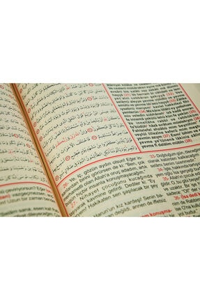 Orta Boy Kuranı Kerim Meali Ve Türkçe Okunuşu - Üçlü Image 3