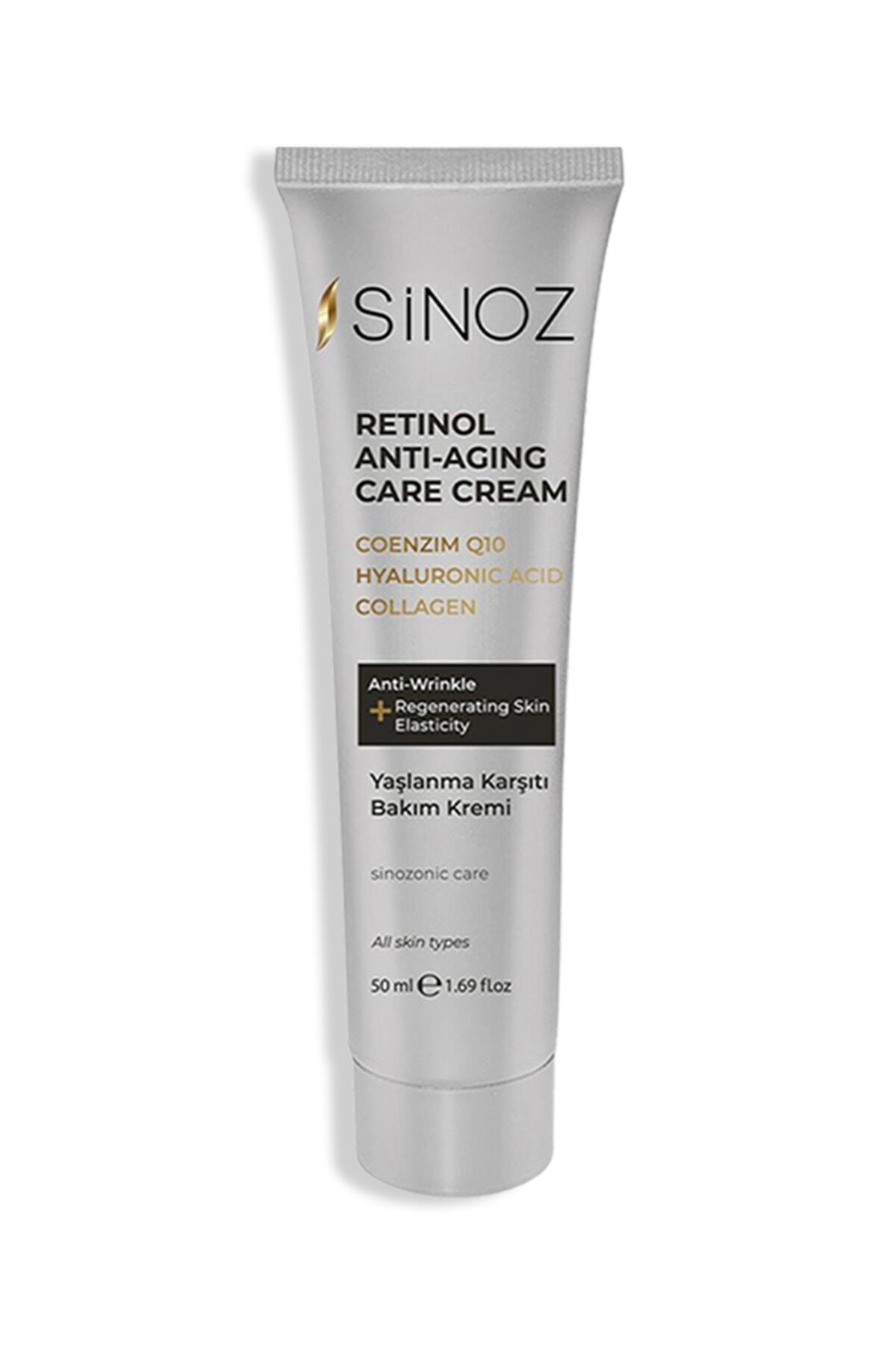 SİNOZ Yaşlanma Karşıtı Retinol Ve Kolajen Kremi (50 ML)