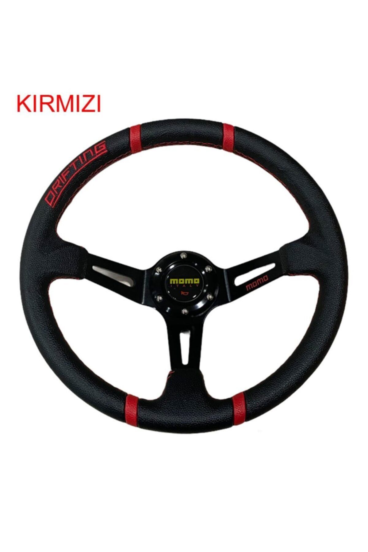 Momo Ofsetli Spor Direksiyon Çizgili Kırmızı
