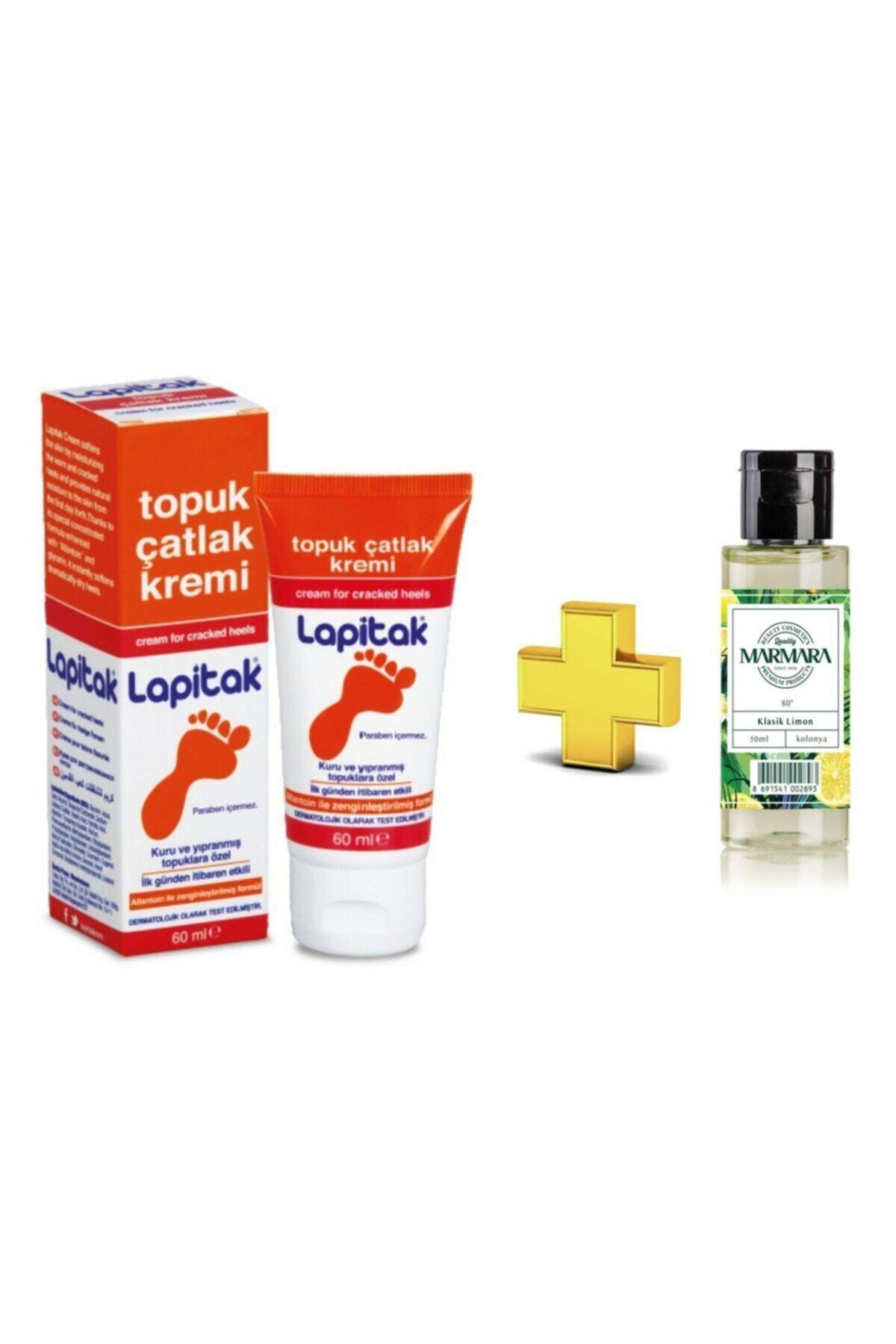 Lapitak Topuk Çatlak Kremi 60 Ml + 50 Ml Marmara Limon Kolonyası