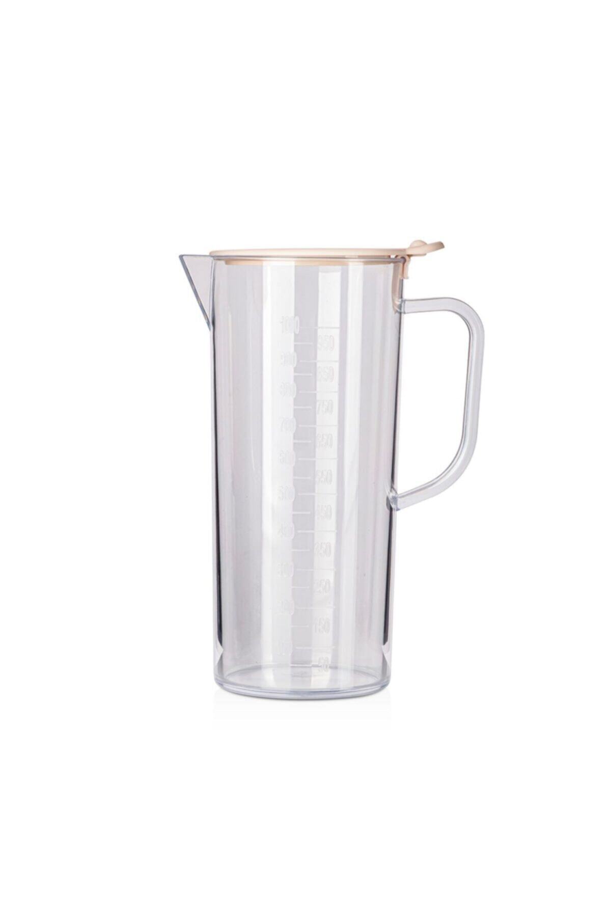 EWs Ew's Kitchenware Ölçekli Şeffaf Sürahi