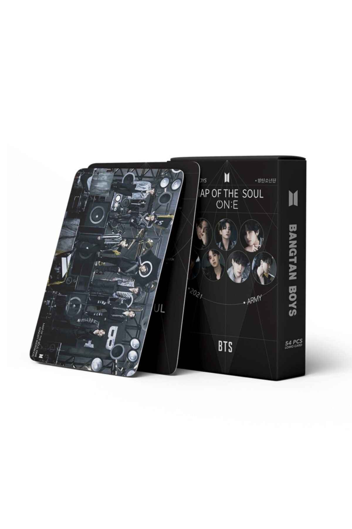 Kpop Dünyasi Bts '' Map Of The Soul : One '' Çift Yön Baskılı Lomo Card Seti