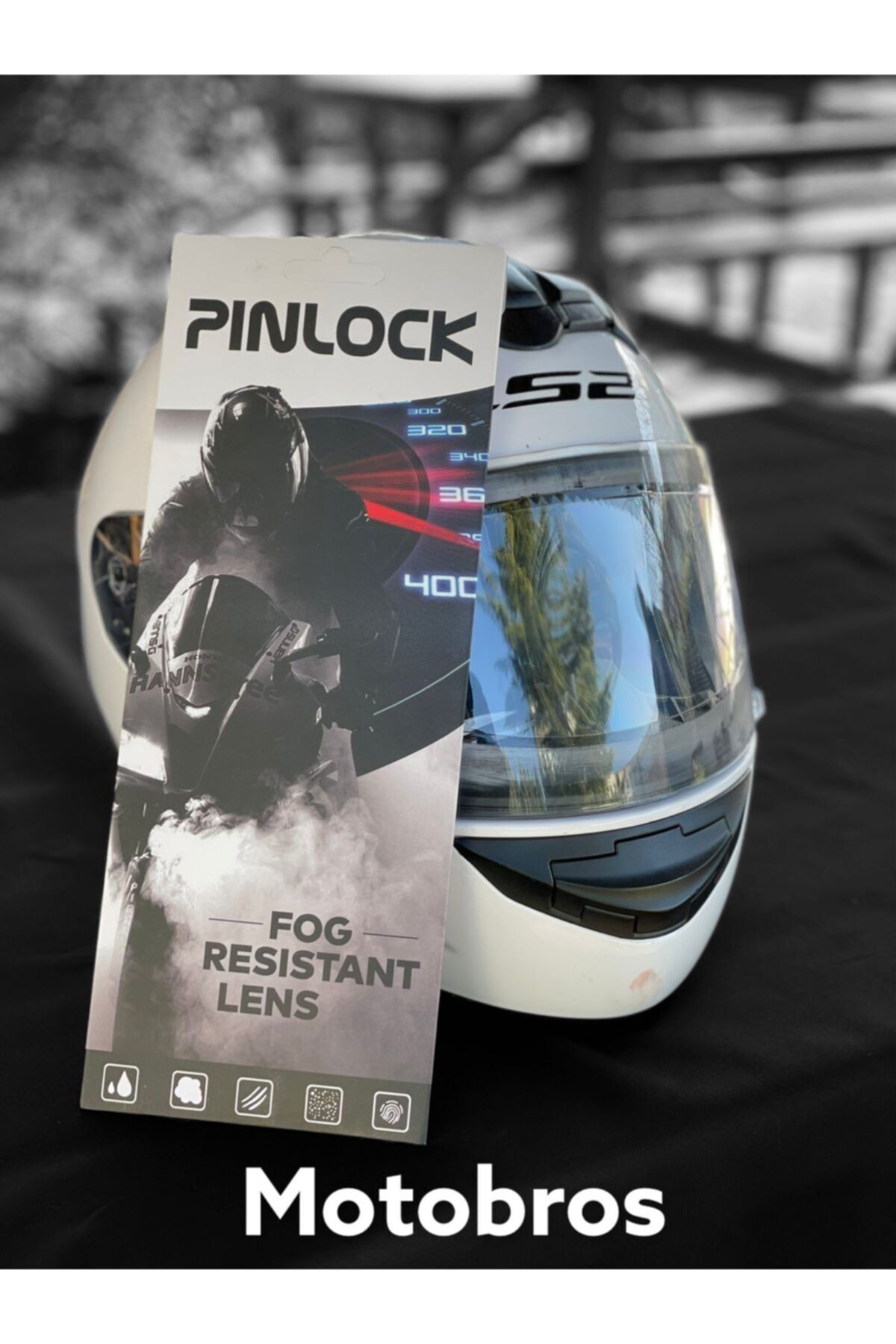 Antifog Kask Vizör Buğu Buhar Önleyici Universal Pinlock Film