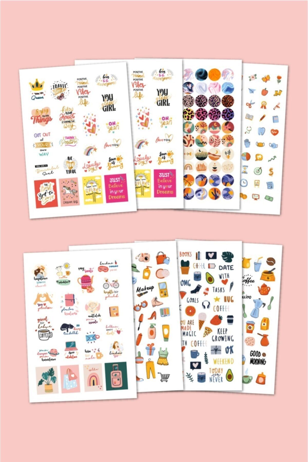 Miya Design Miya Hayat Planlayıcı Ajanda Sticker Seti