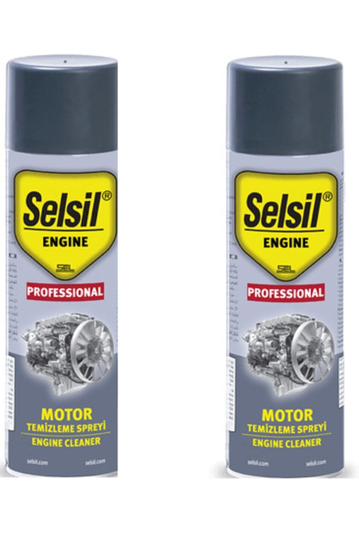 Selsil Susuz Motor Temizleme Spreyi 500 Ml X 2 Adet