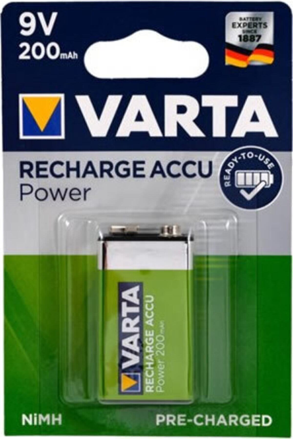 Varta Şarjlı 9 Volt Pil 200Mah 56722
