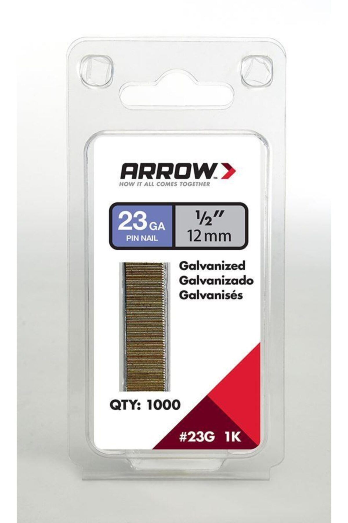ARROW Ar23g12 12mm 1000 Adet Profesyonel Başsız Çivi