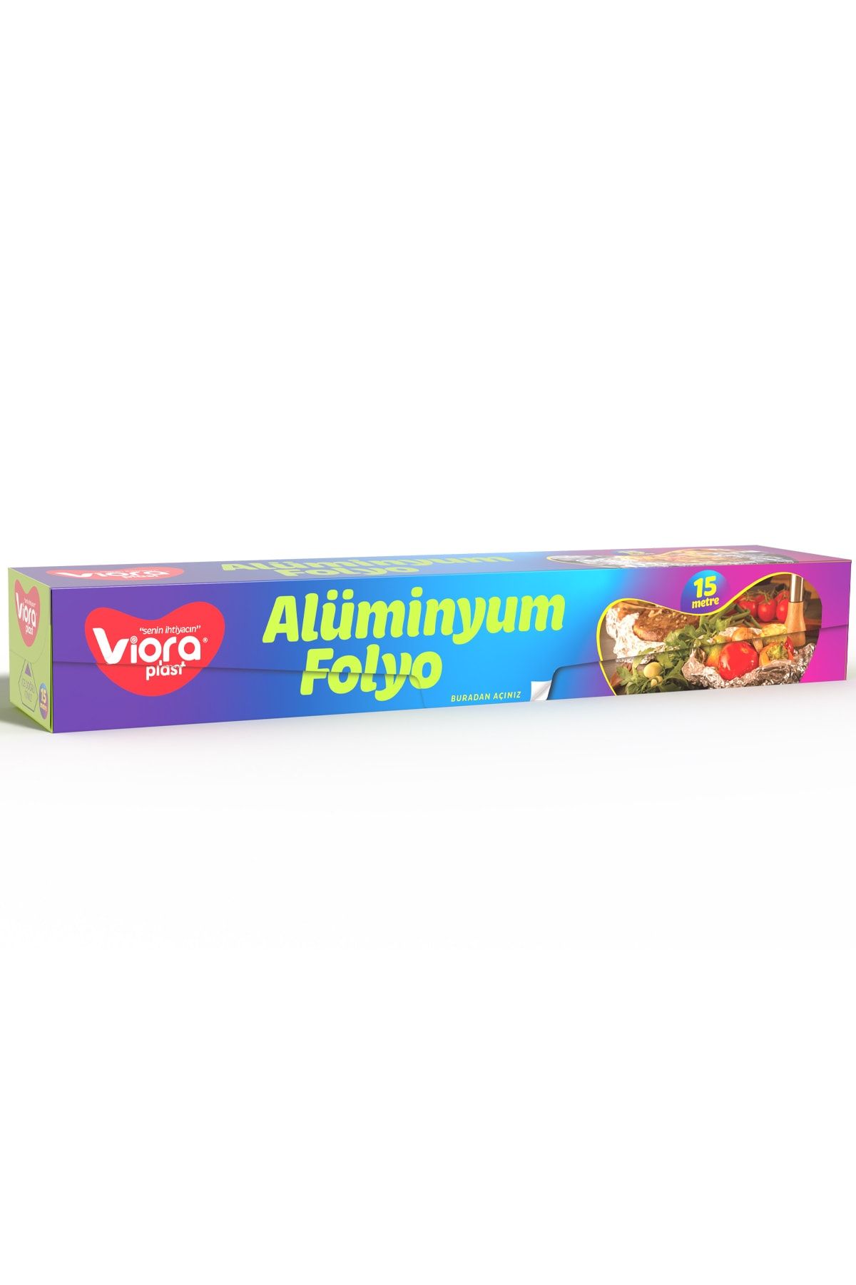 VİORAPLAST Alüminyum Folyo 15m