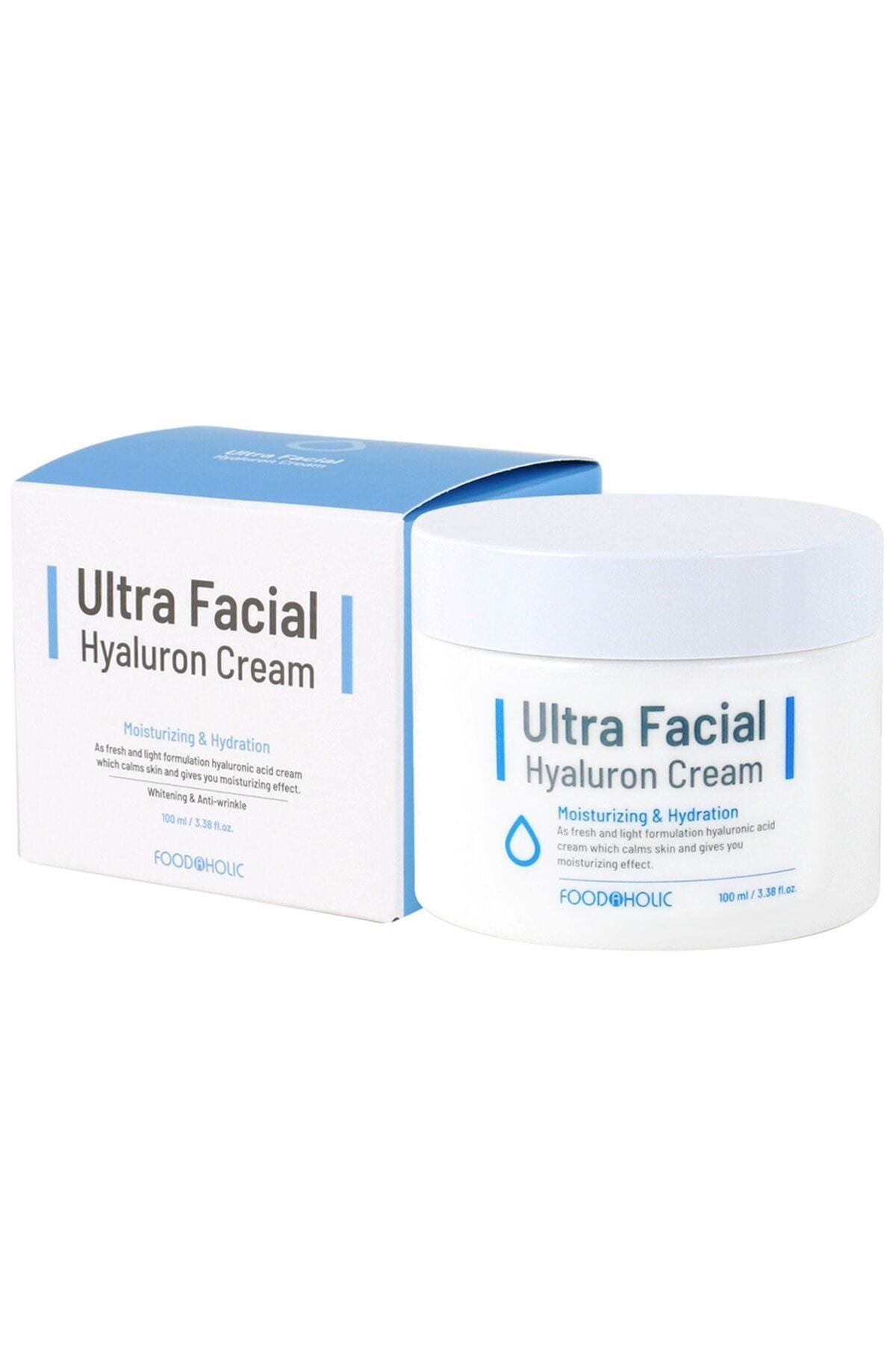 FOODAHOLIC 3 Kat Ekstra Nem Cilt Yeniletici Onarıcı Kırışıklık Karşıtı Ultra Facial Hyaluronic Acid Krem